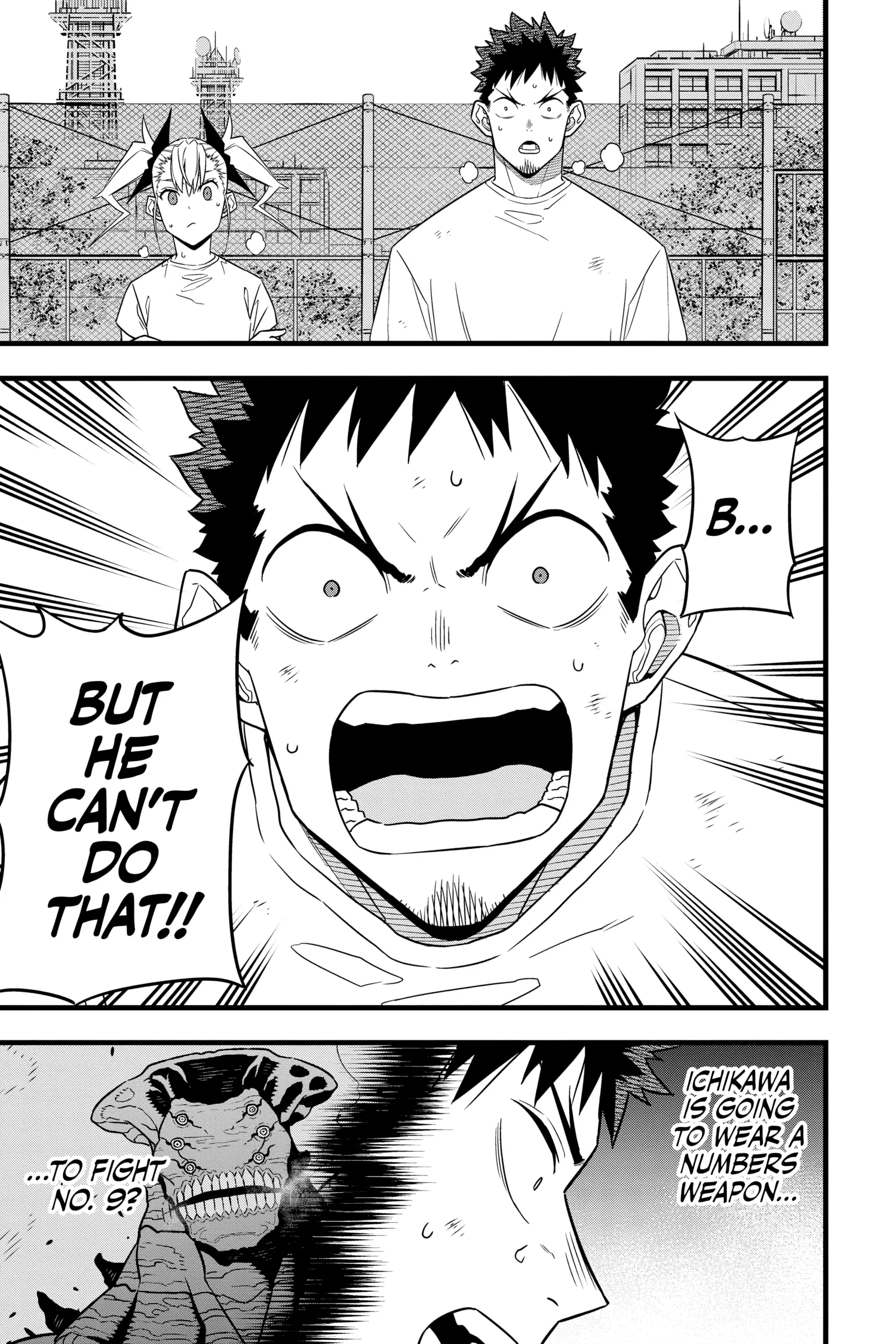 Kaiju No 8 Manga, chapter Vol 8, page 120