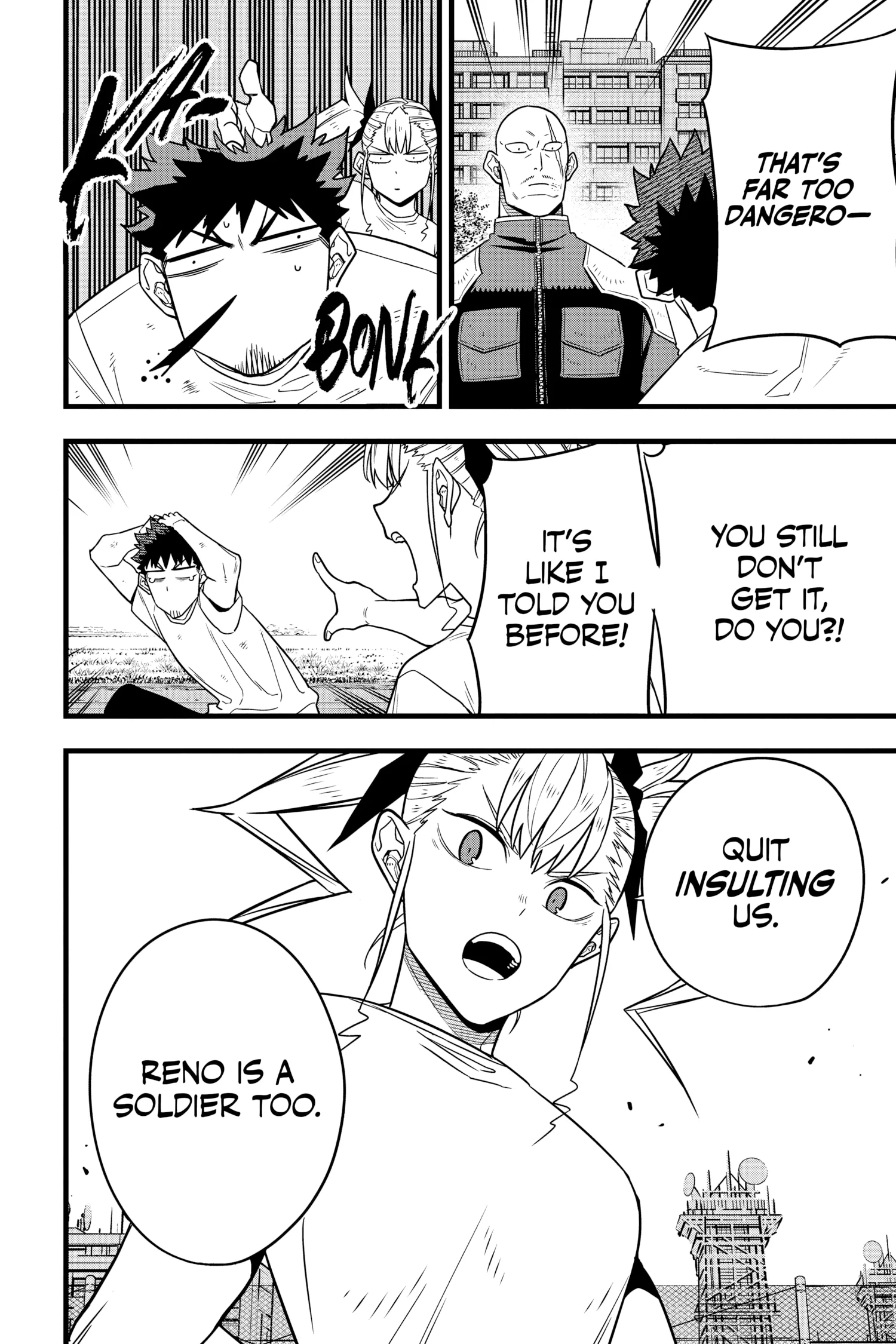 Kaiju No 8 Manga, chapter Vol 8, page 121