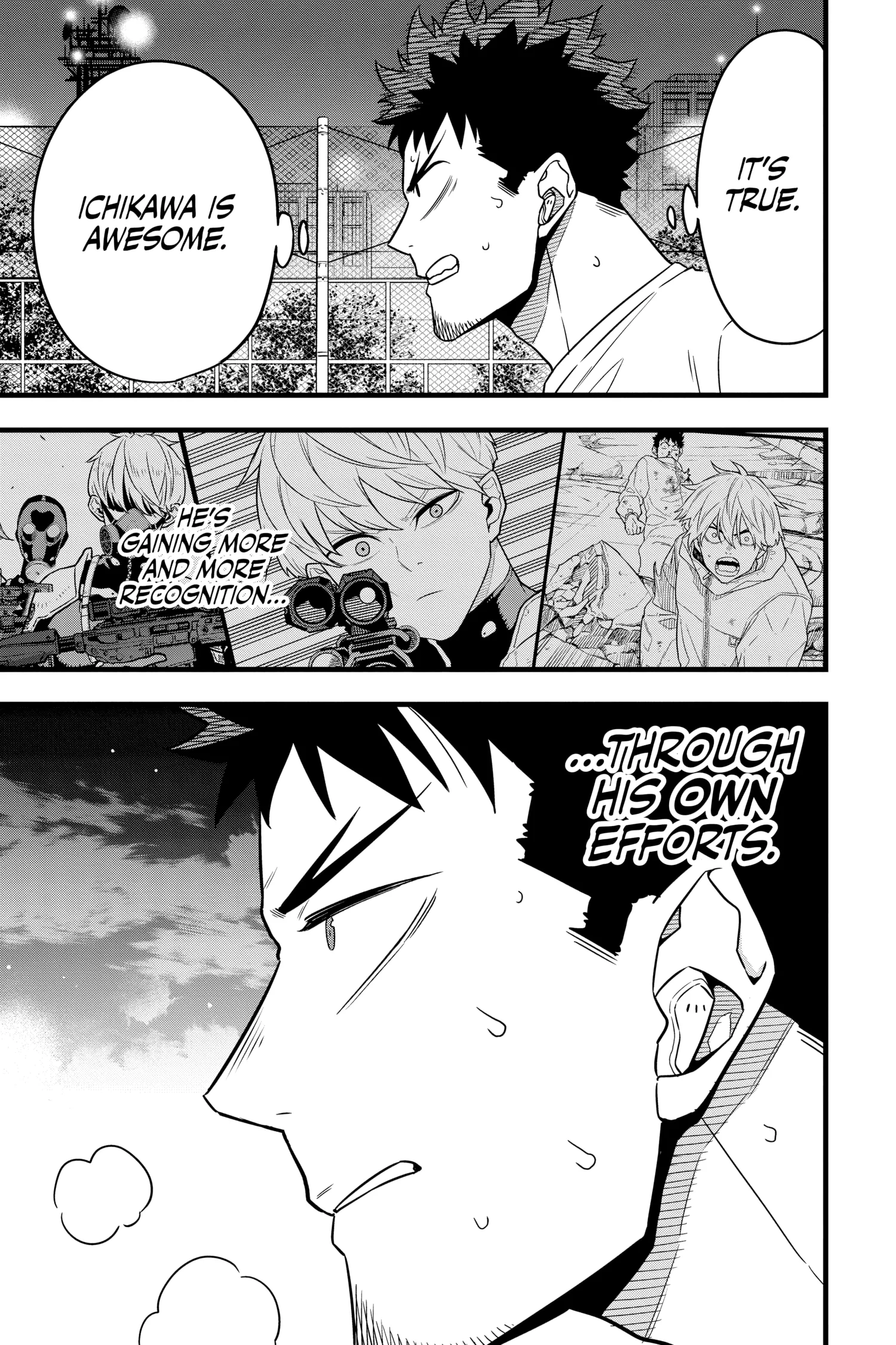 Kaiju No 8 Manga, chapter Vol 8, page 124