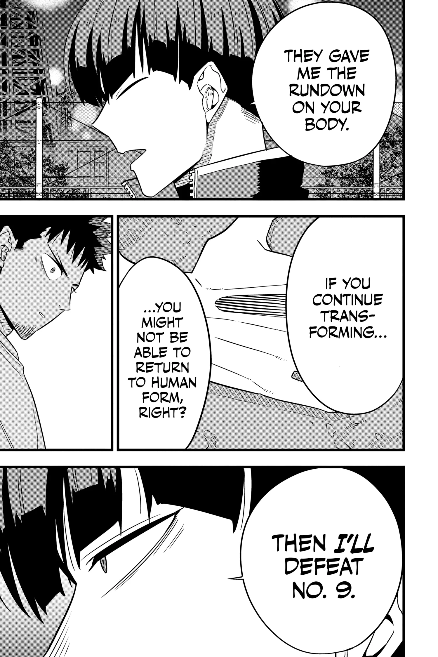 Kaiju No 8 Manga, chapter Vol 8, page 133