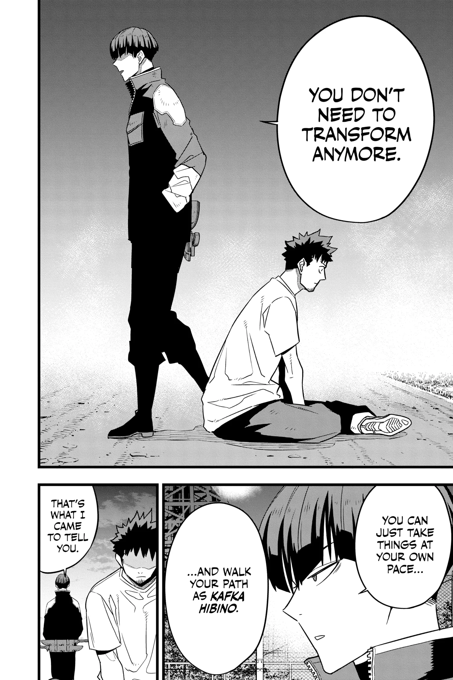 Kaiju No 8 Manga, chapter Vol 8, page 134