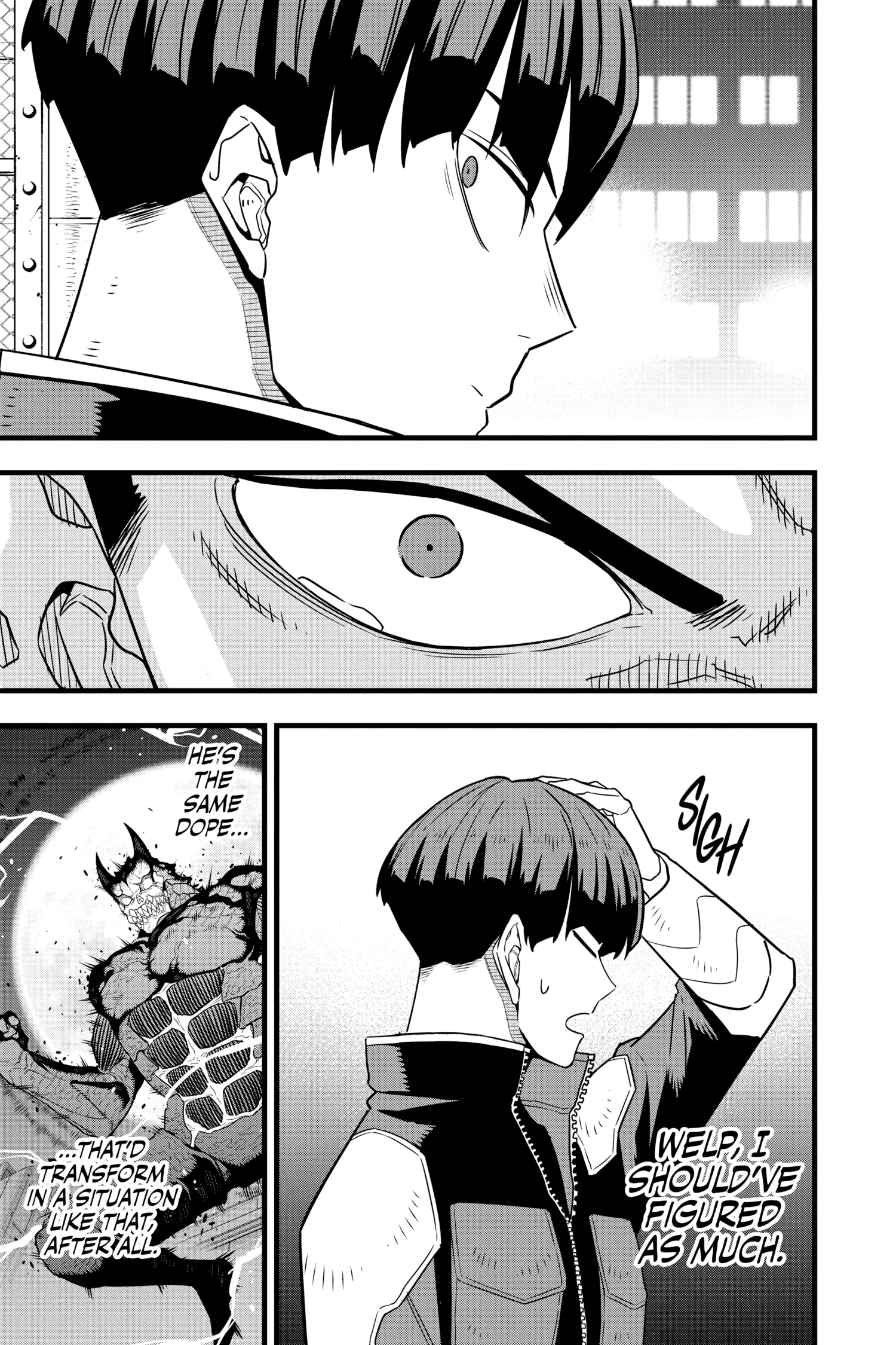 Kaiju No 8 Manga, chapter Vol 8, page 139