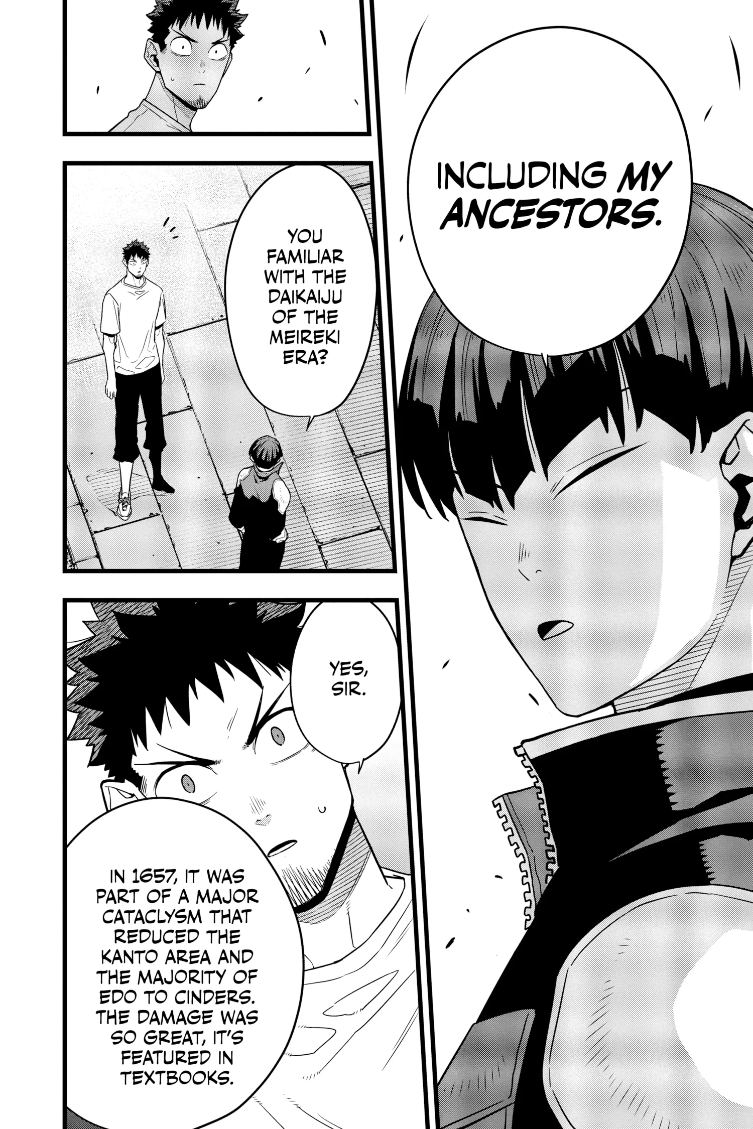 Kaiju No 8 Manga, chapter Vol 8, page 145