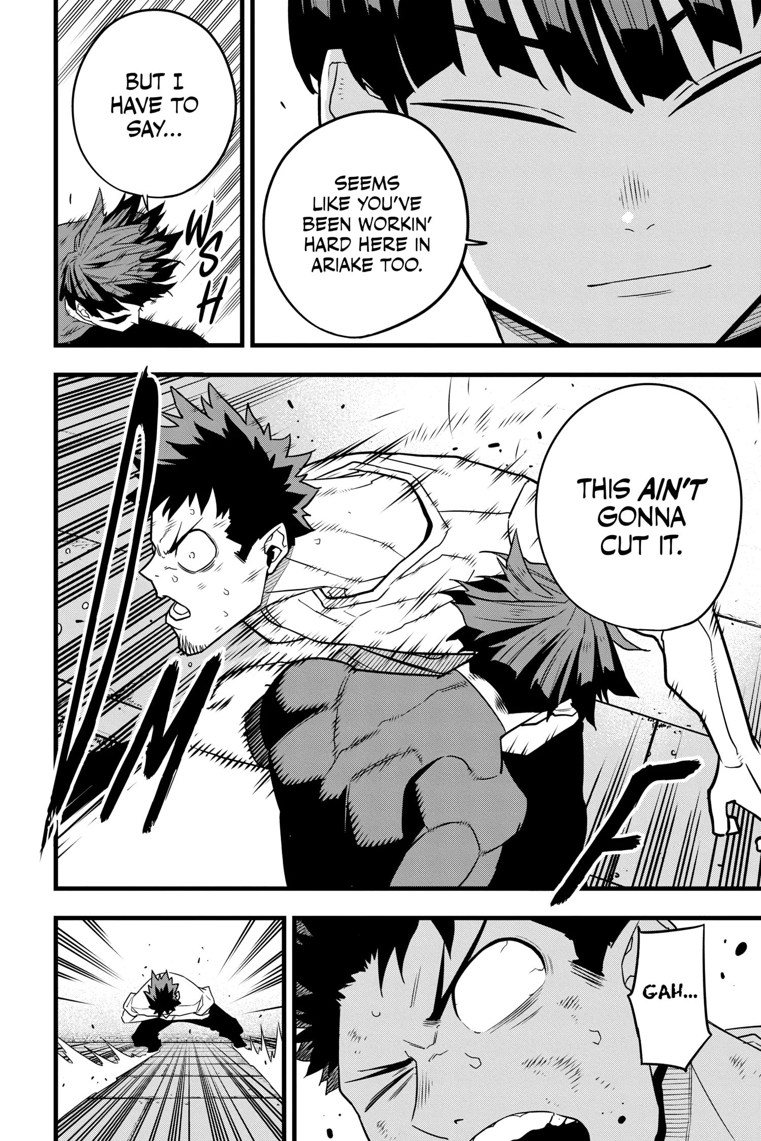 Kaiju No 8 Manga, chapter Vol 8, page 157