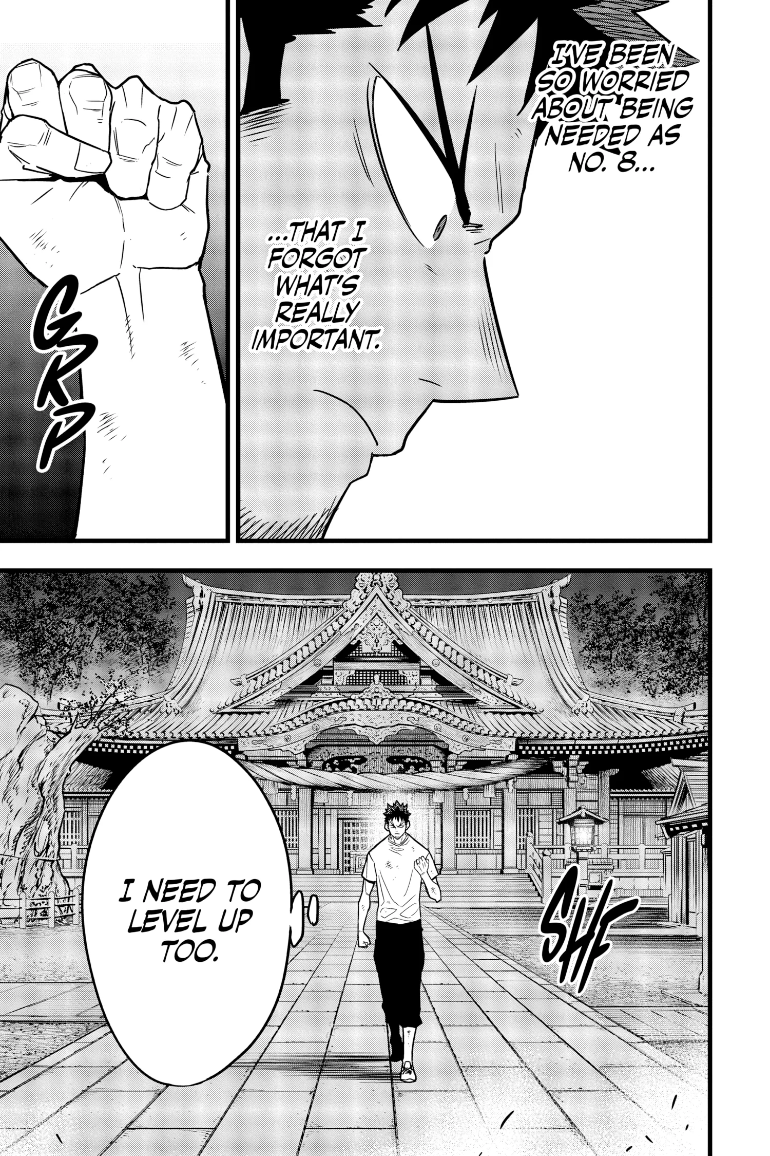 Kaiju No 8 Manga, chapter Vol 8, page 166