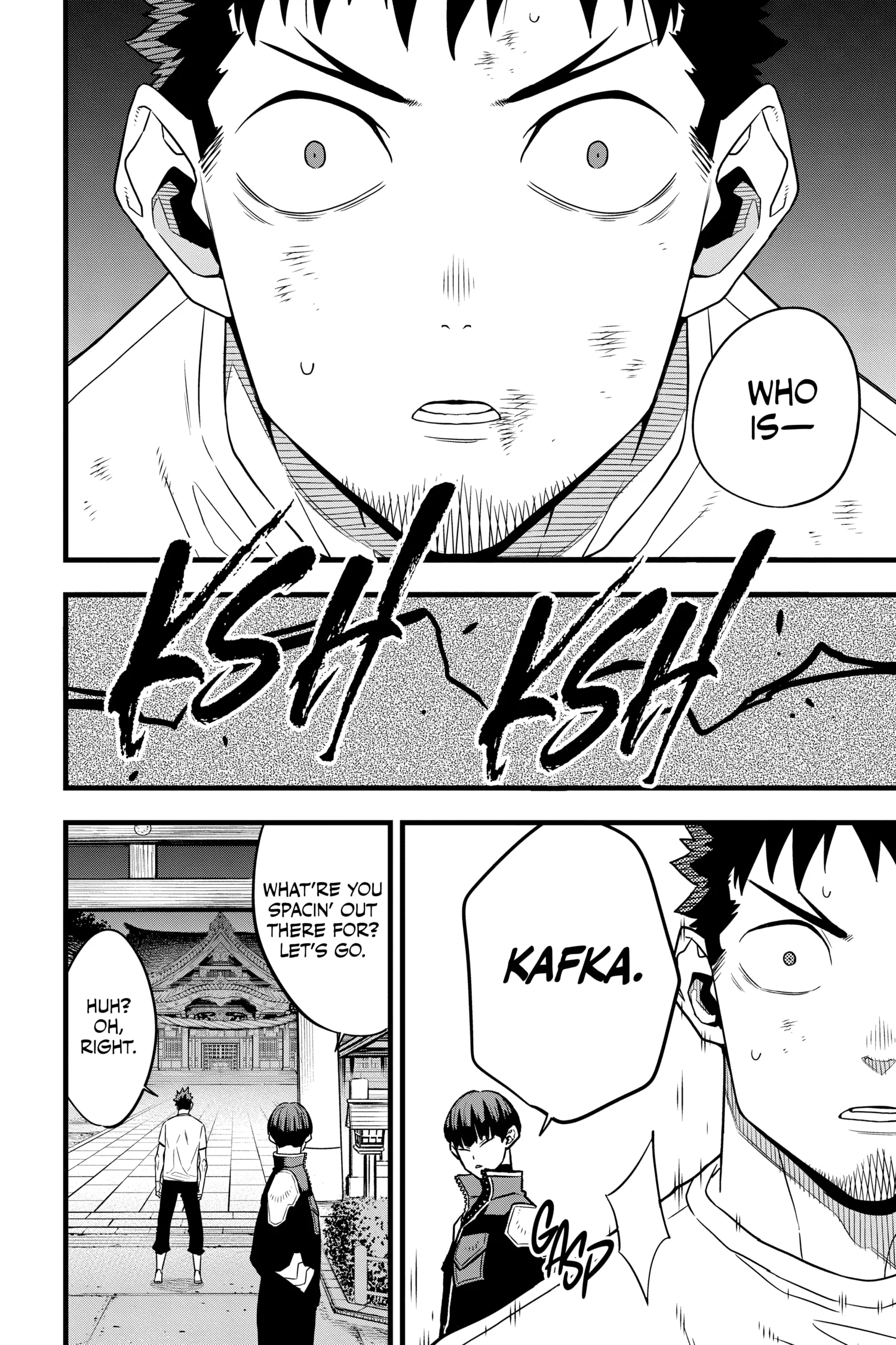 Kaiju No 8 Manga, chapter Vol 8, page 168
