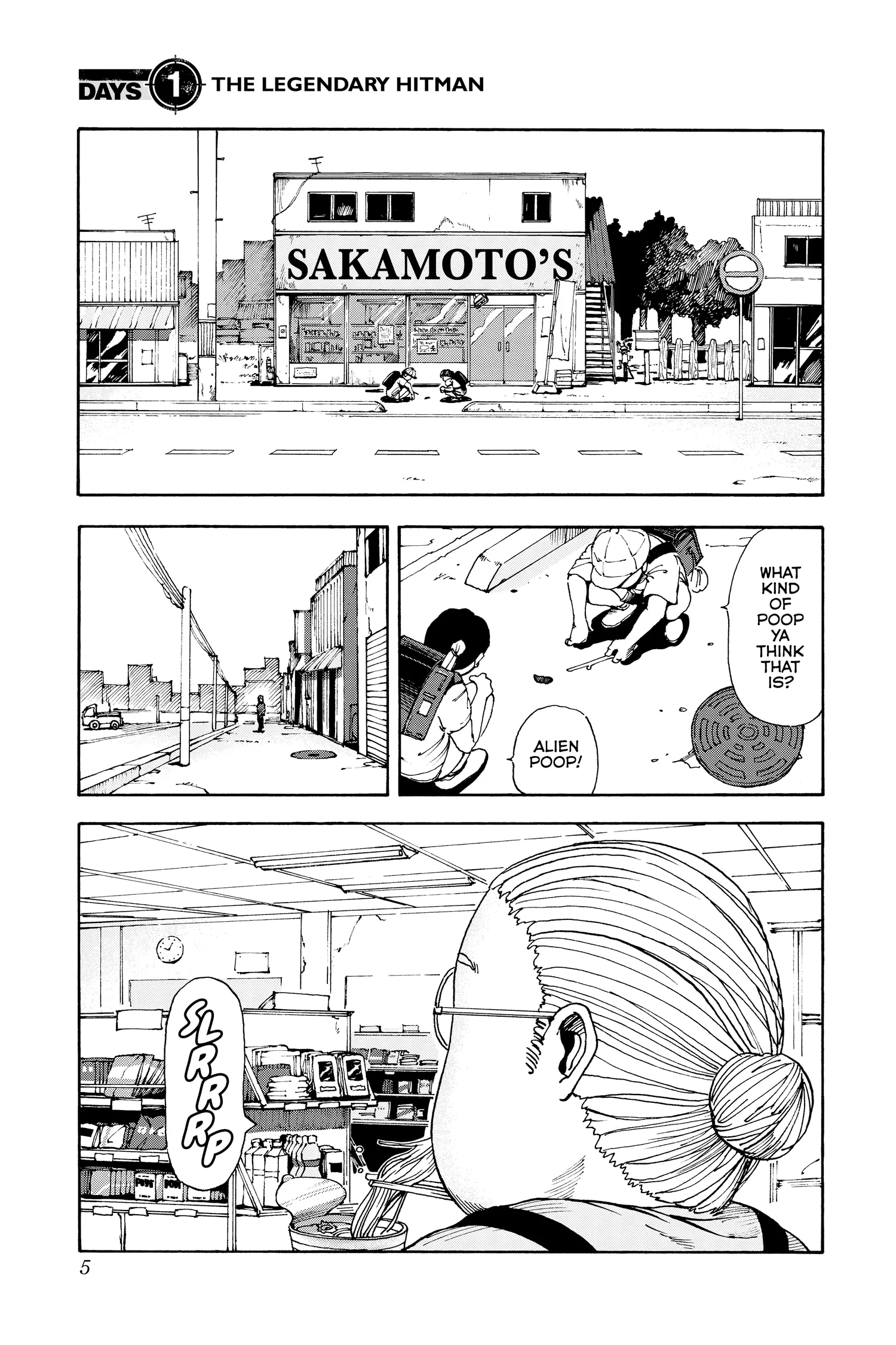 Sakamoto Days Manga Online, chapter Vol 1, page 6