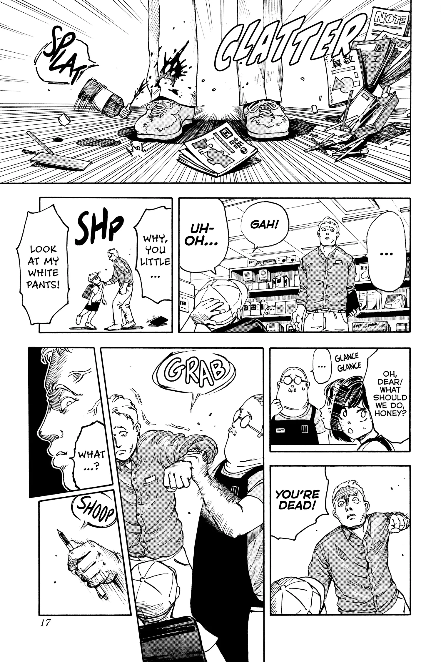 Sakamoto Days Manga Online, chapter Vol 1, page 17