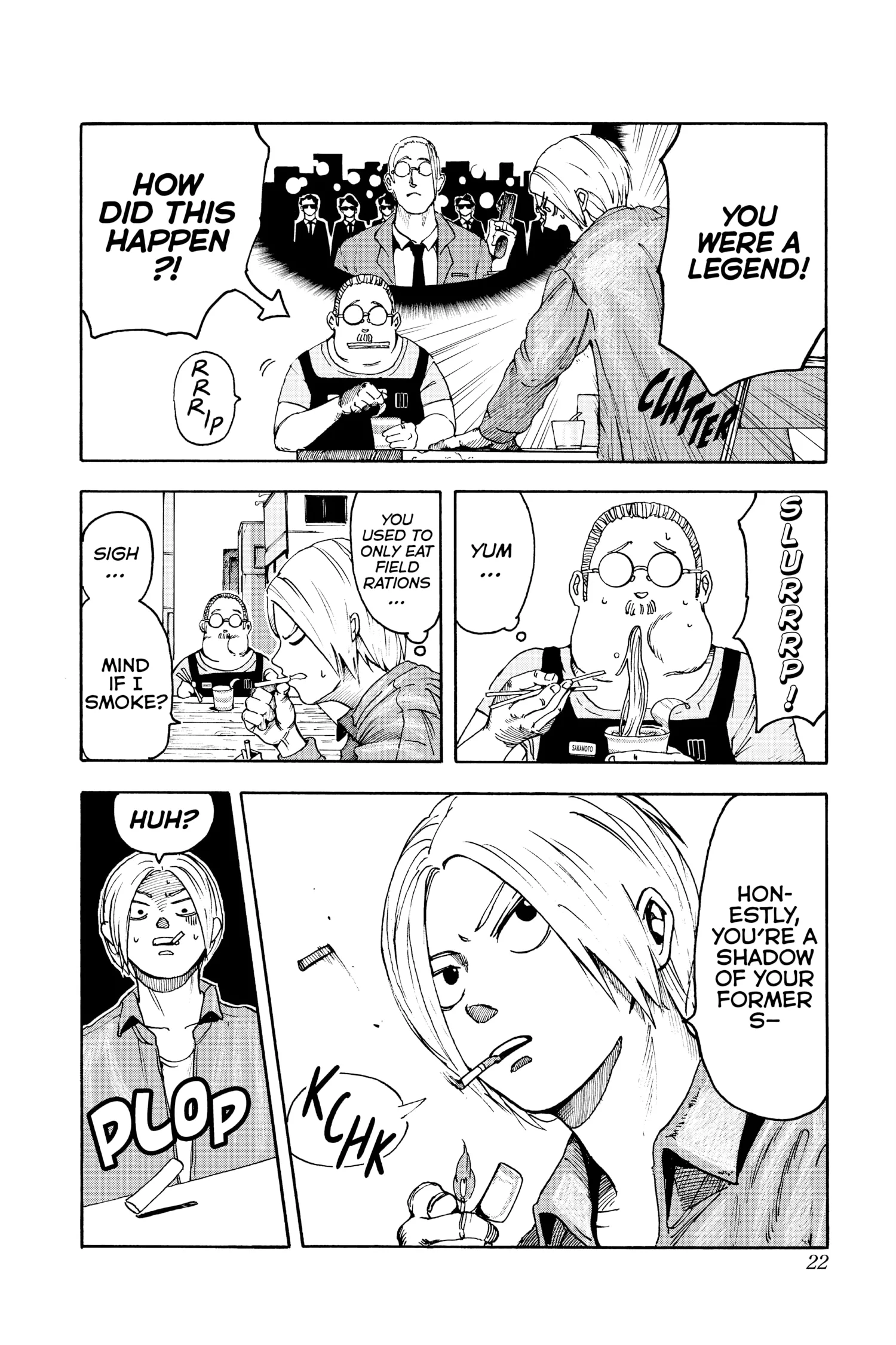 Sakamoto Days Manga Online, chapter Vol 1, page 22