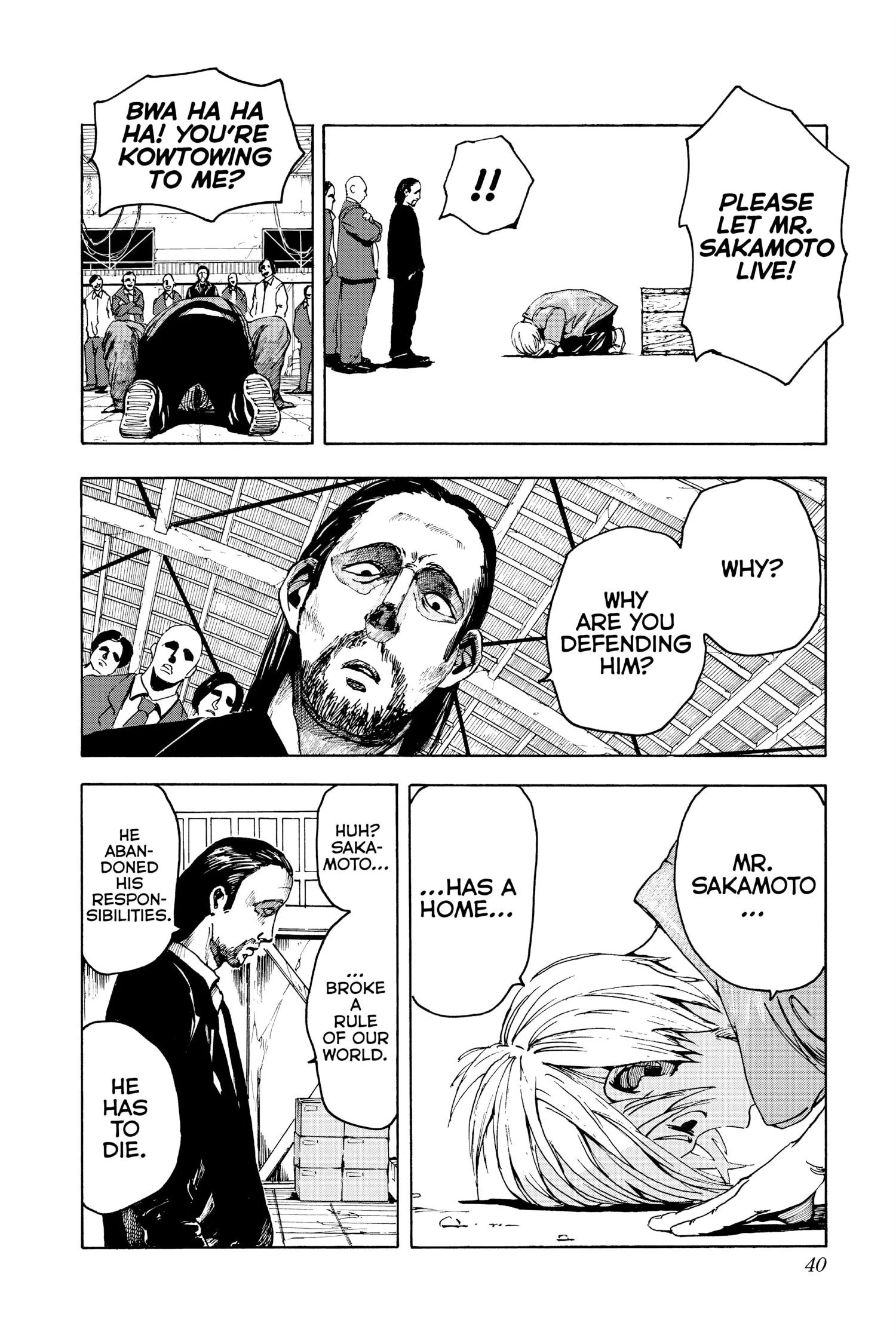 Sakamoto Days Manga Online, chapter Vol 1, page 40