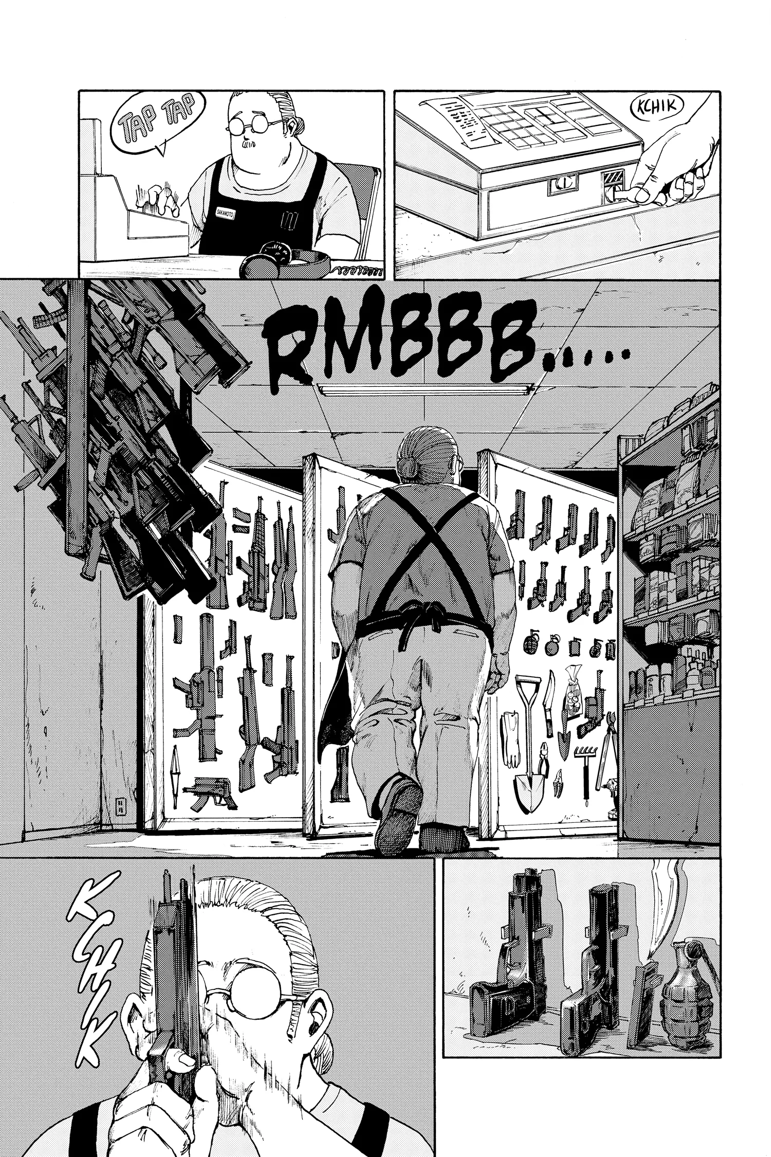 Sakamoto Days Manga Online, chapter Vol 1, page 43