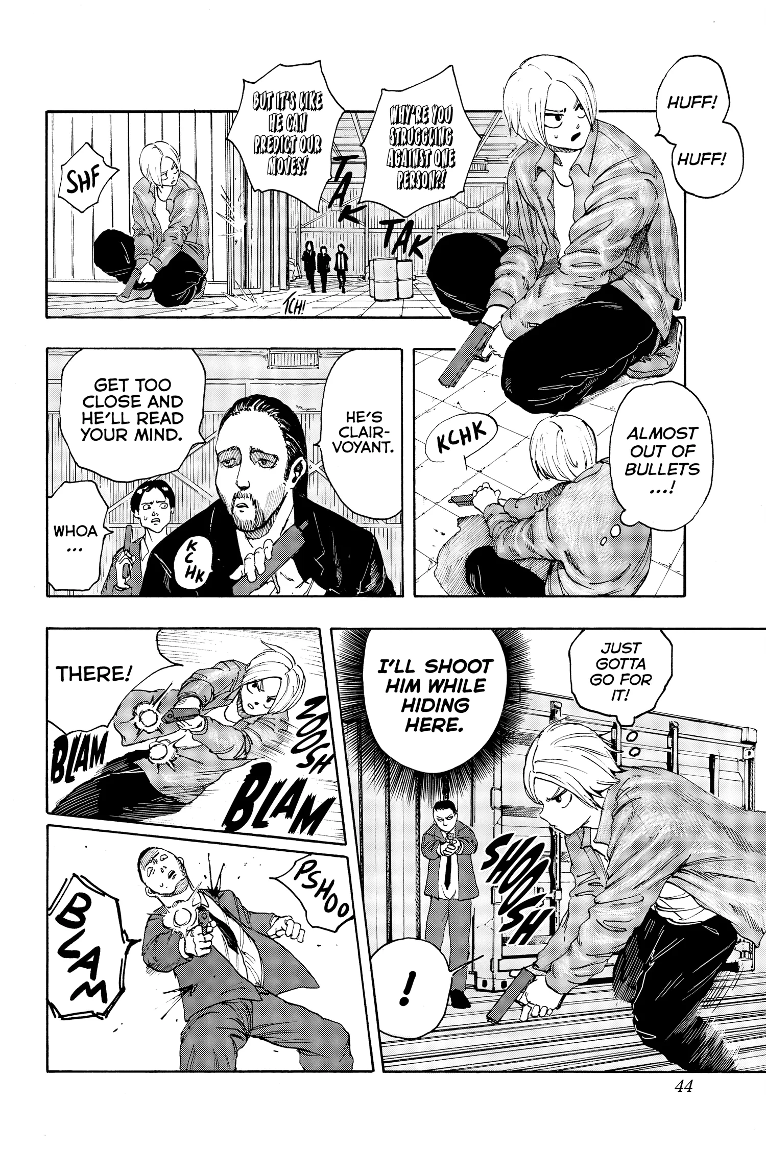 Sakamoto Days Manga Online, chapter Vol 1, page 44