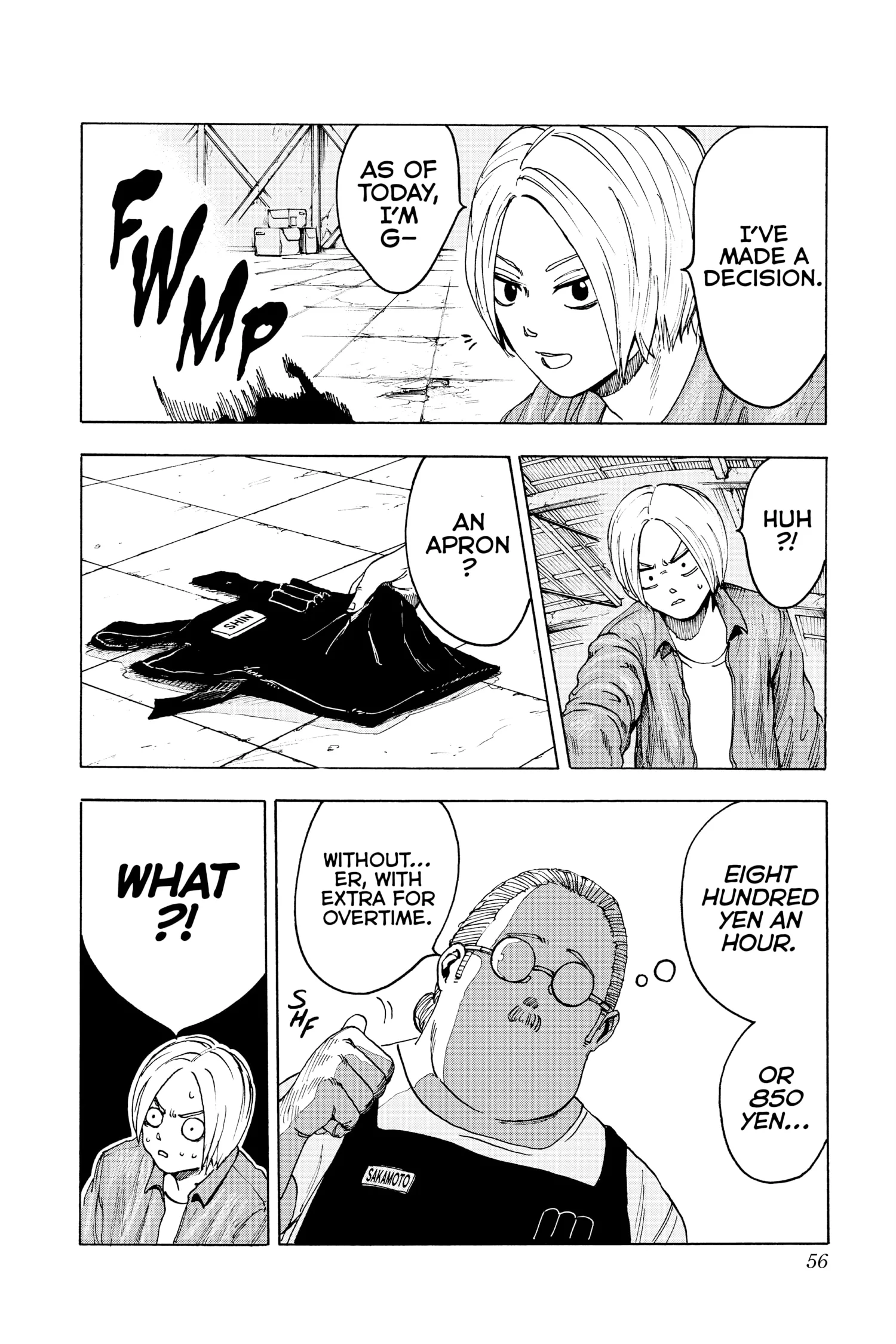 Sakamoto Days Manga Online, chapter Vol 1, page 54