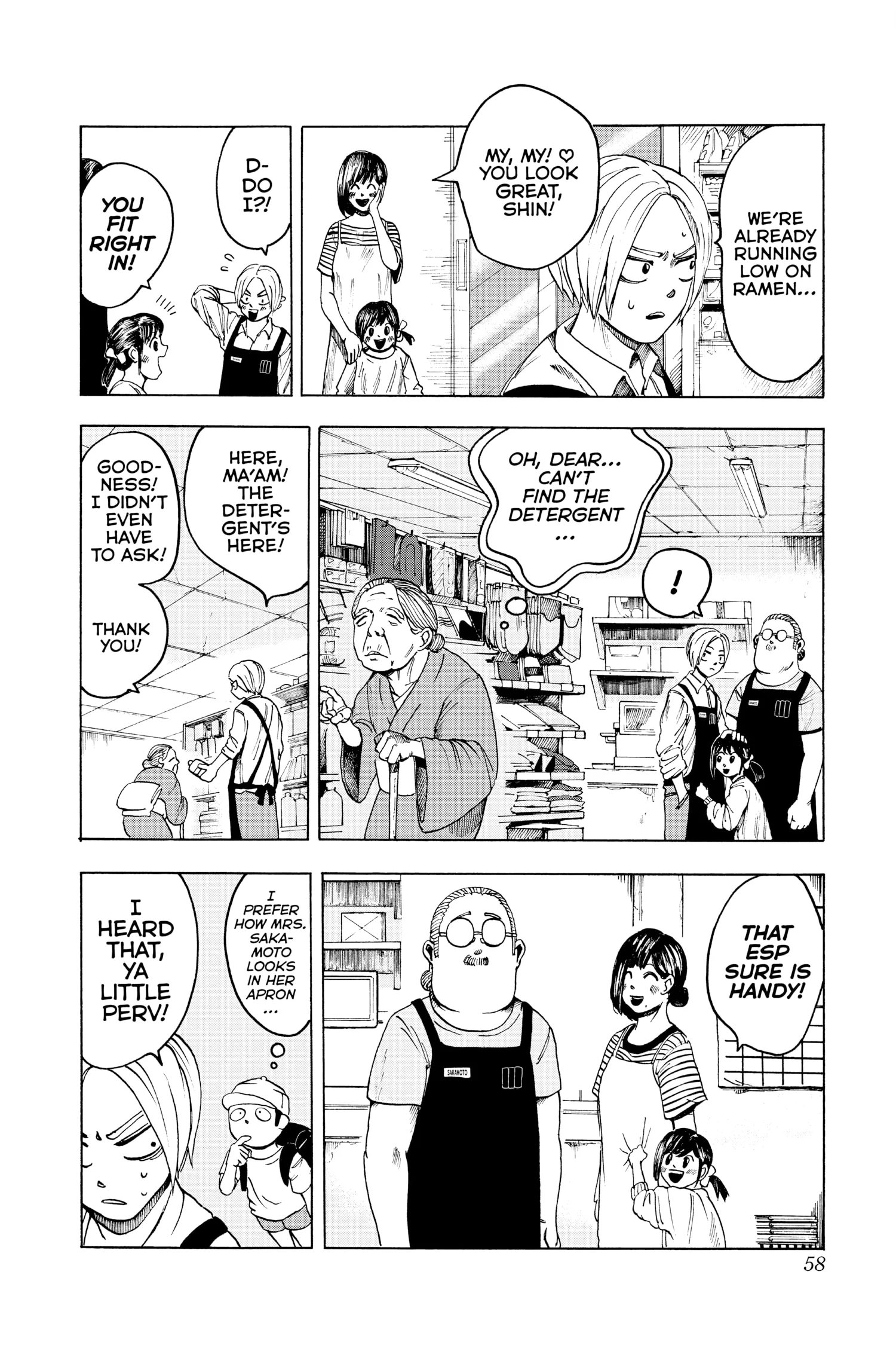 Sakamoto Days Manga Online, chapter Vol 1, page 56