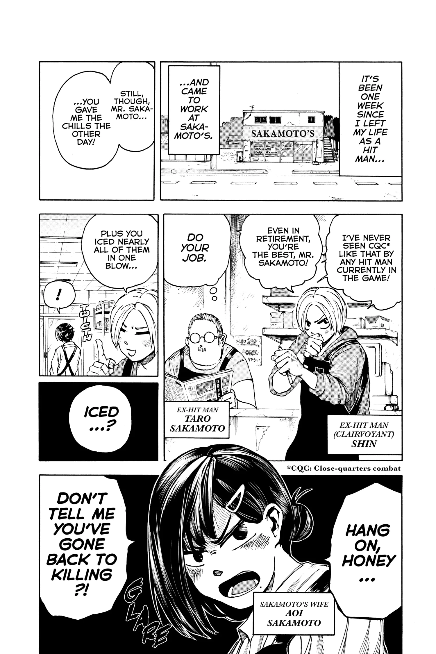Sakamoto Days Manga Online, chapter Vol 1, page 60