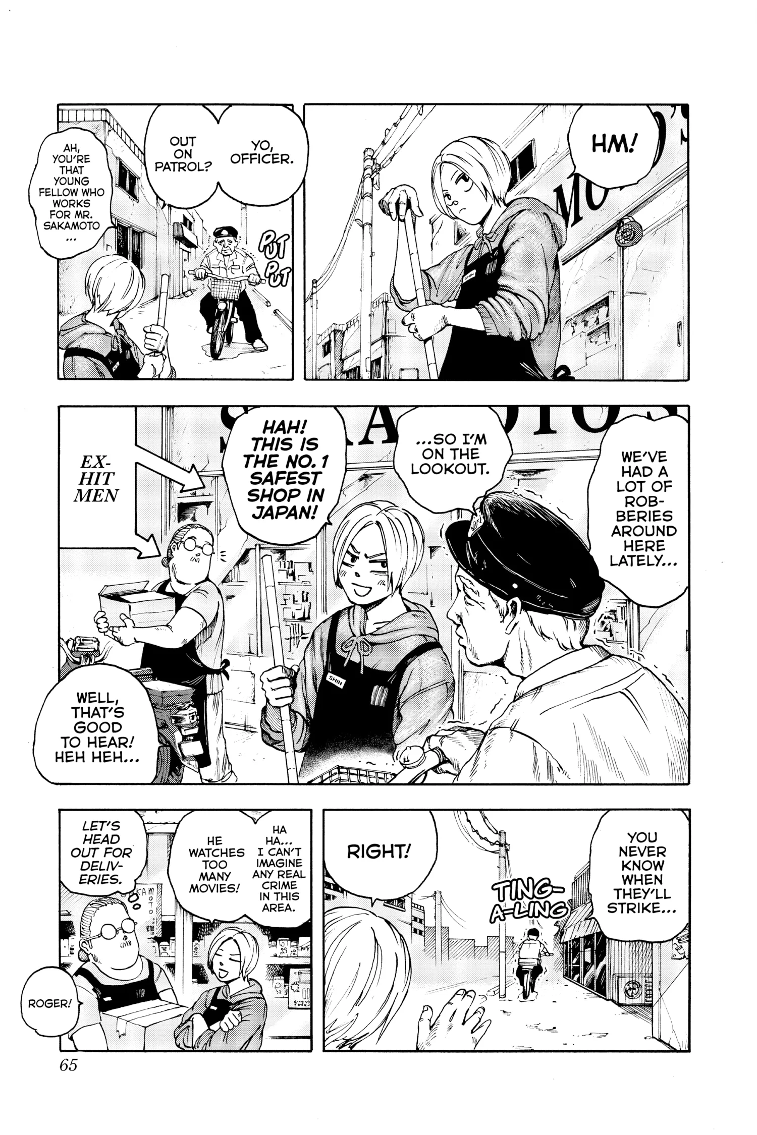 Sakamoto Days Manga Online, chapter Vol 1, page 63