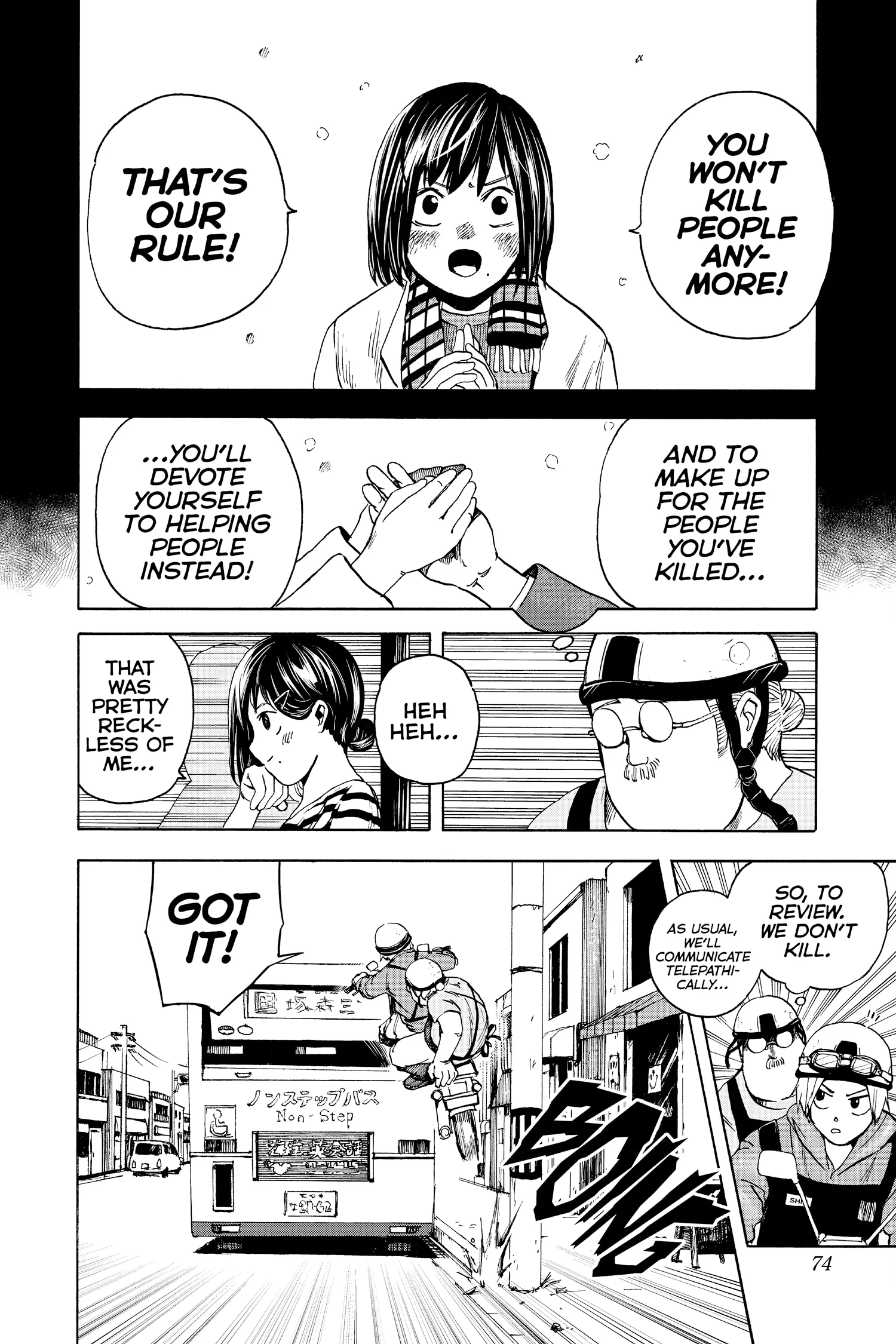 Sakamoto Days Manga Online, chapter Vol 1, page 72