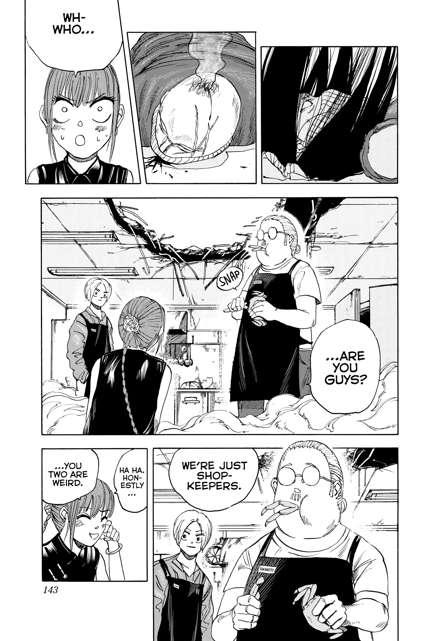 Sakamoto Days Manga Online, chapter Vol 1, page 139