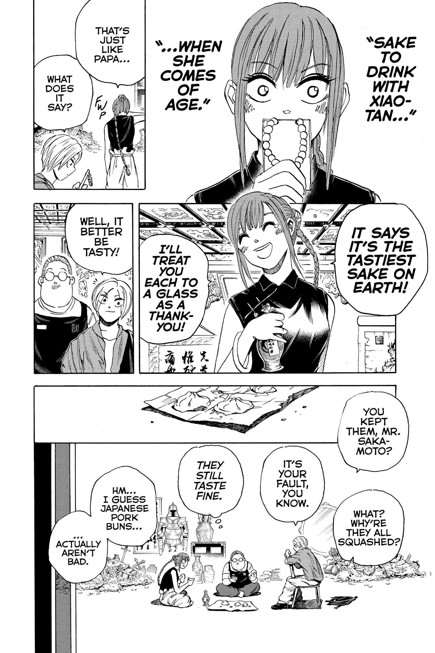 Sakamoto Days Manga Online, chapter Vol 1, page 144