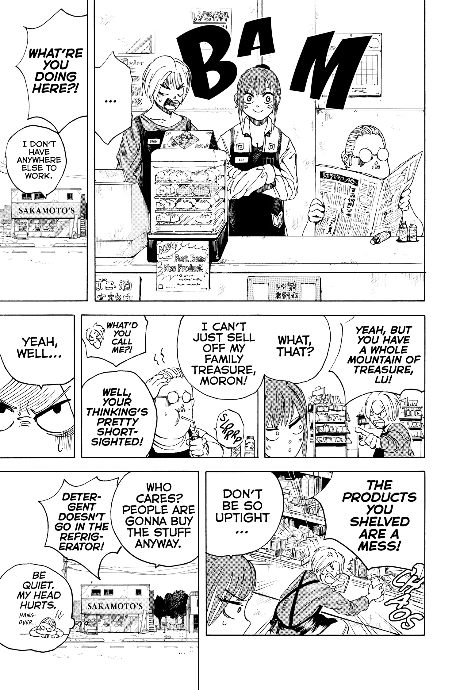 Sakamoto Days Manga Online, chapter Vol 1, page 145