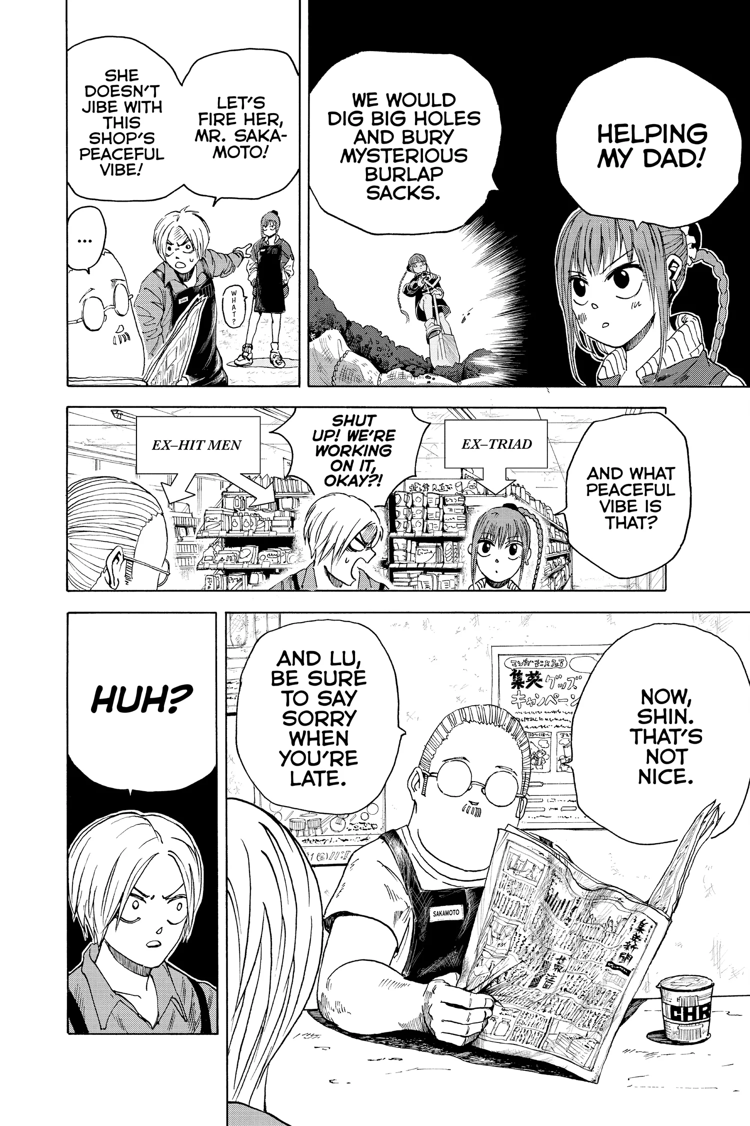 Sakamoto Days Manga Online, chapter Vol 1, page 148
