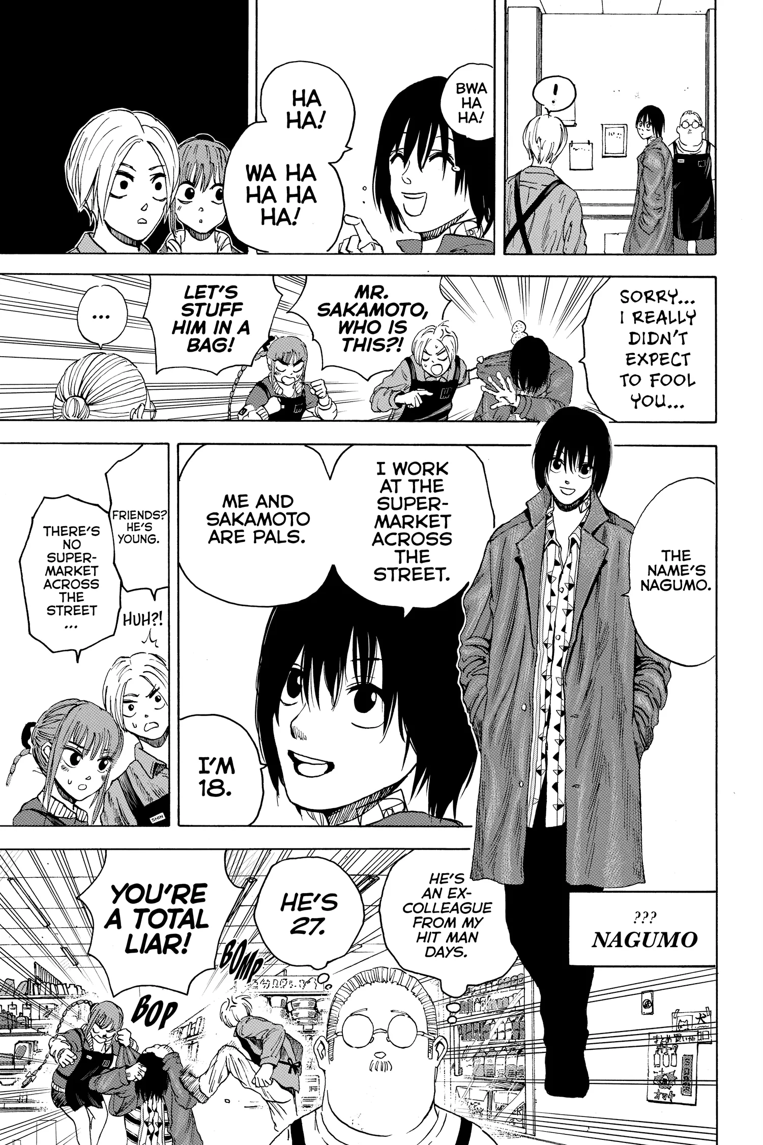 Sakamoto Days Manga Online, chapter Vol 1, page 153