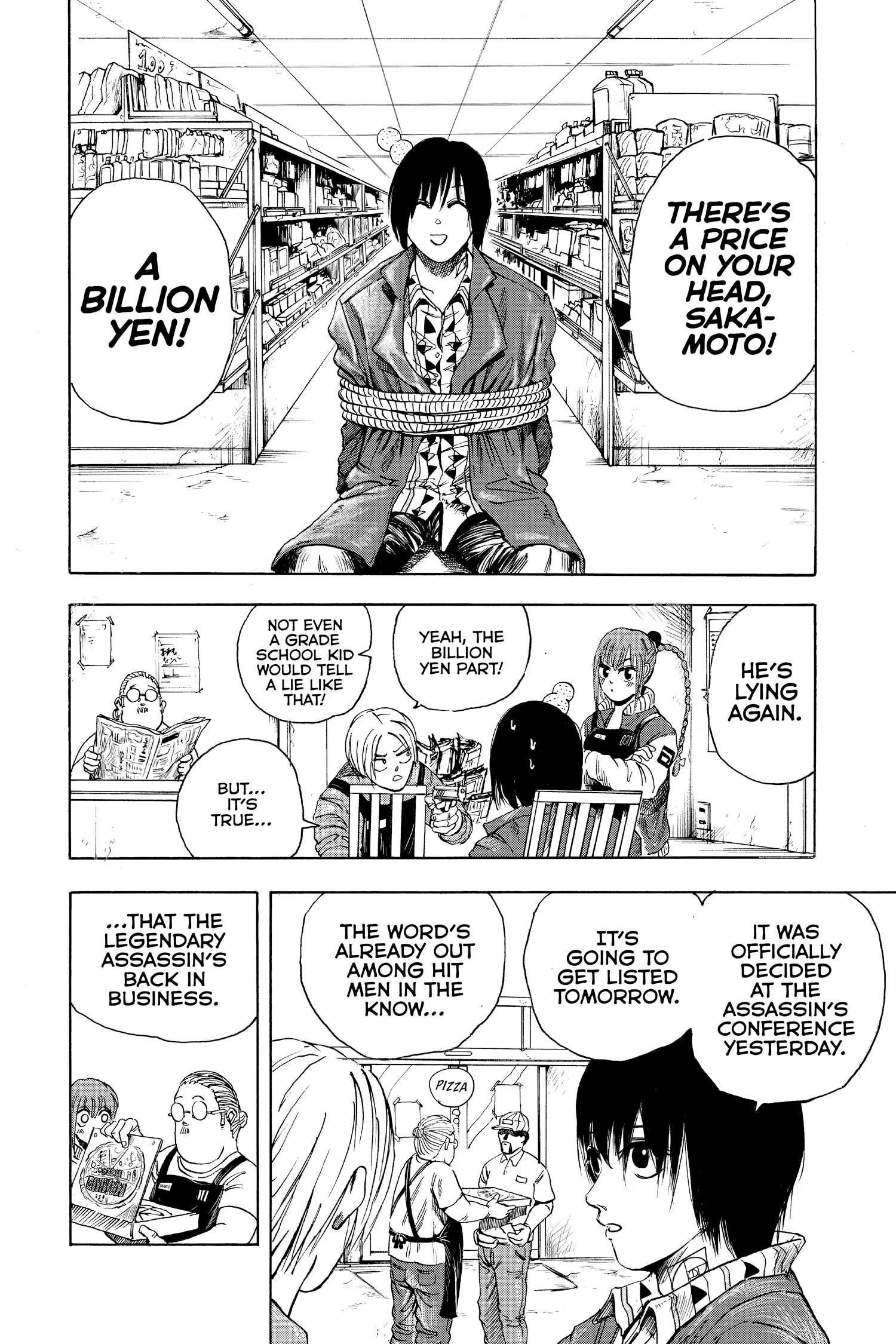 Sakamoto Days Manga Online, chapter Vol 1, page 154