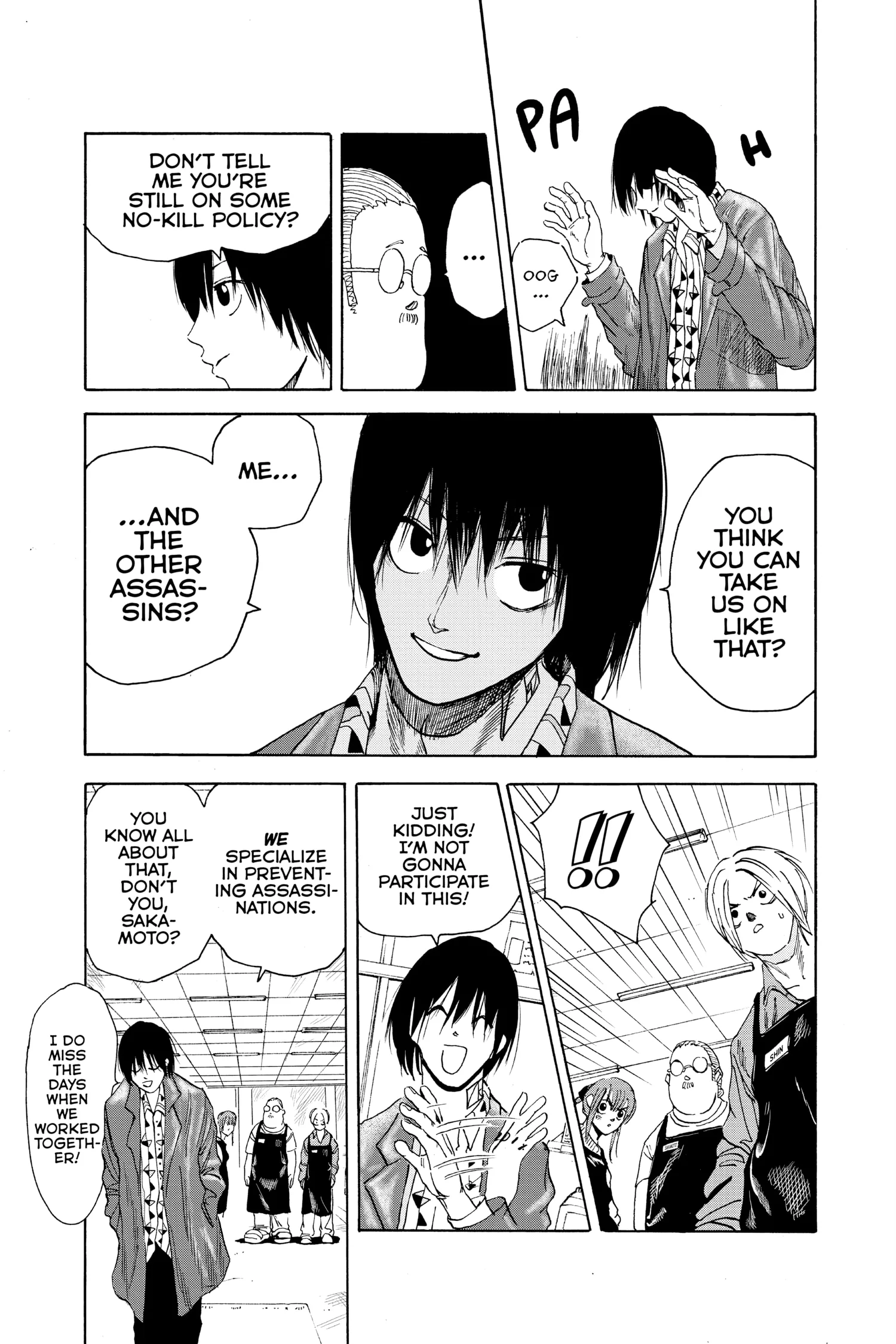 Sakamoto Days Manga Online, chapter Vol 1, page 157
