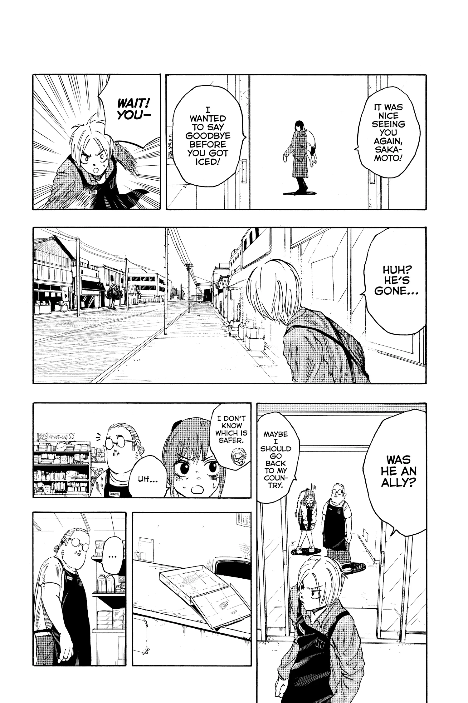 Sakamoto Days Manga Online, chapter Vol 1, page 159