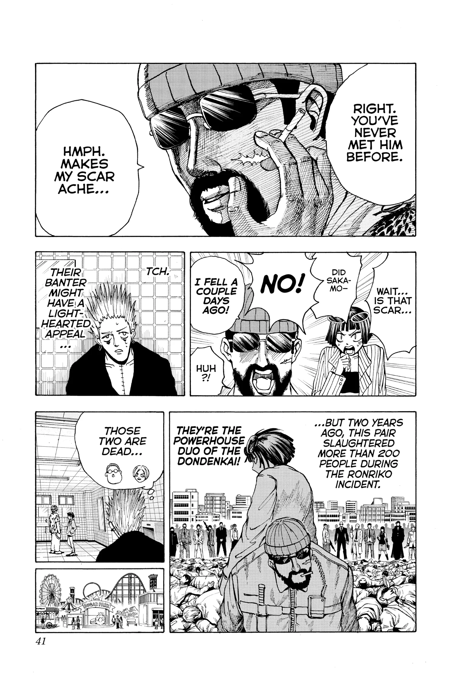 Sakamoto Days Manga Online, chapter Vol 2, page 40
