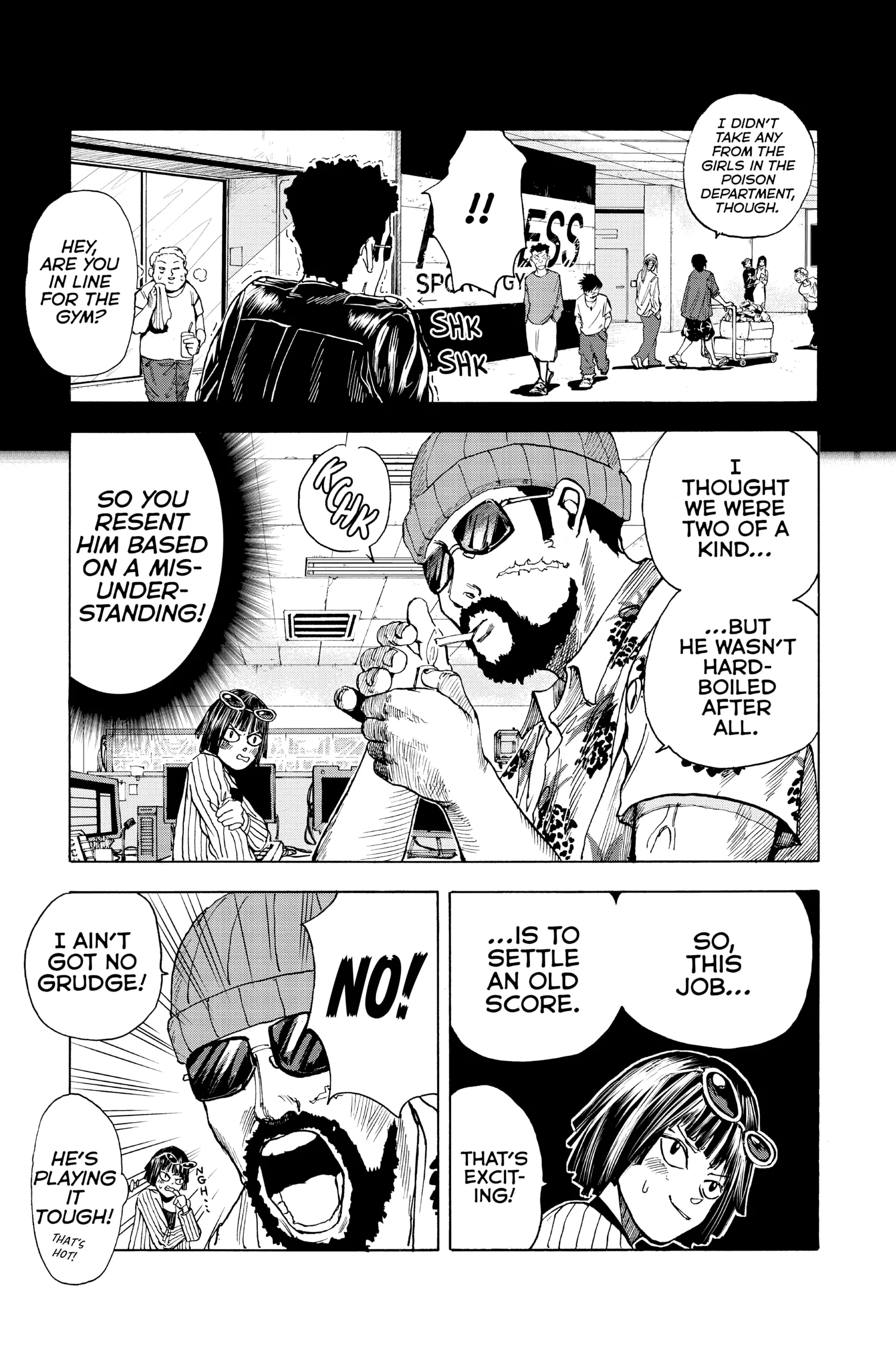 Sakamoto Days Manga Online, chapter Vol 2, page 54
