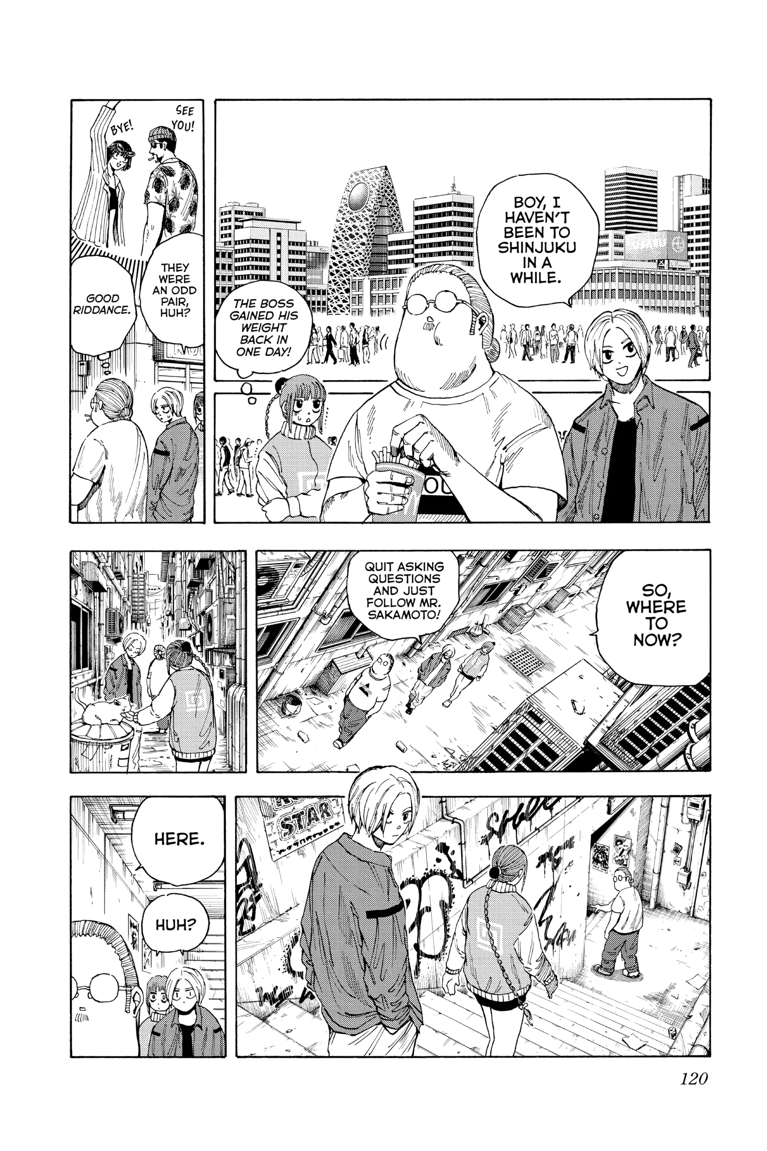 Sakamoto Days Manga Online, chapter Vol 2, page 117