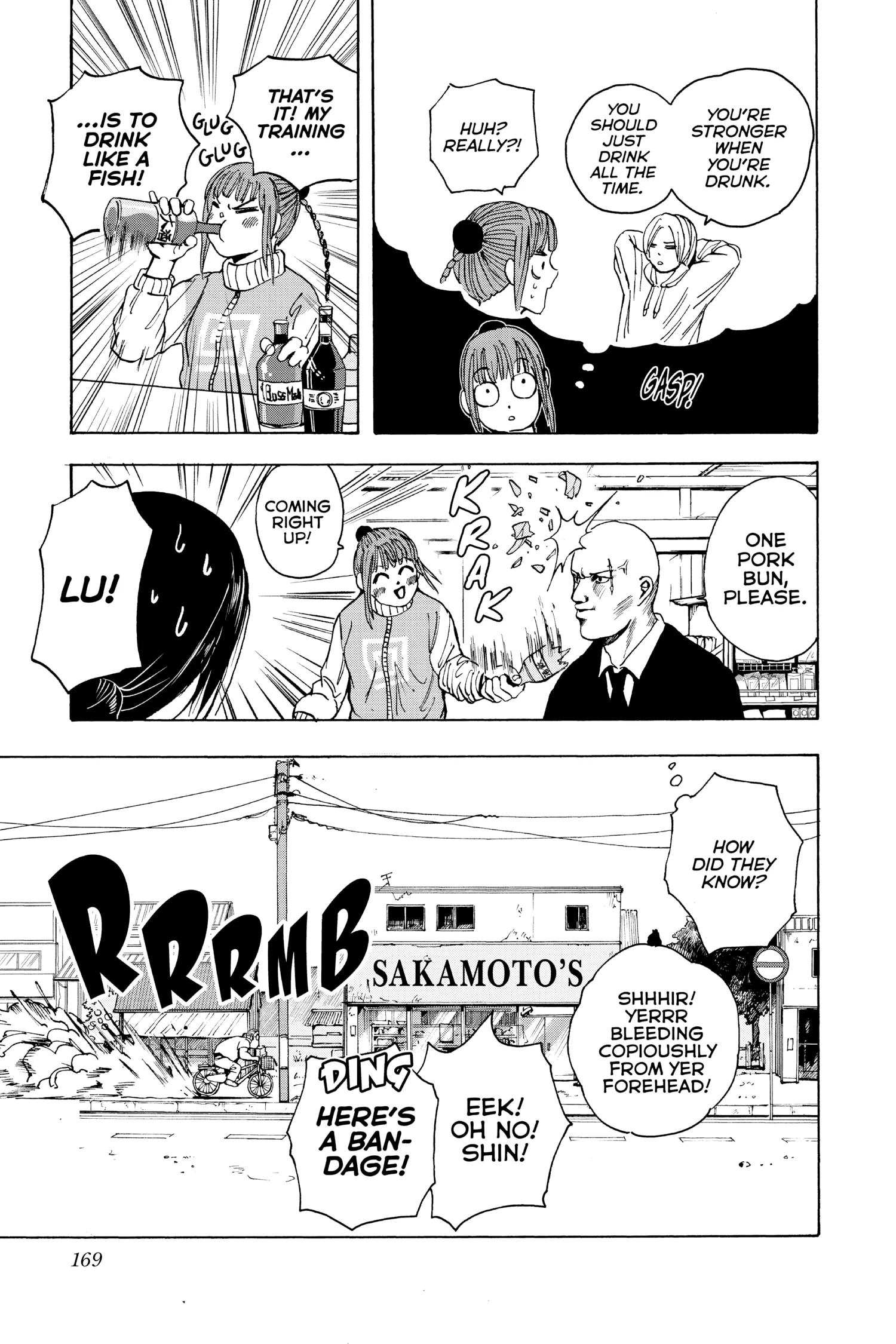 Sakamoto Days Manga Online, chapter Vol 2, page 163