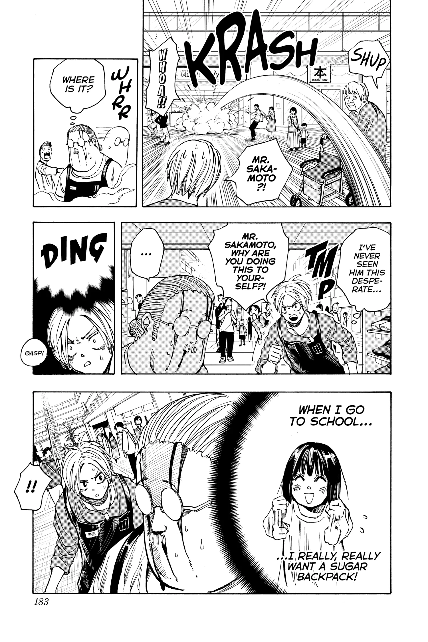 Sakamoto Days Manga Online, chapter Vol 2, page 177