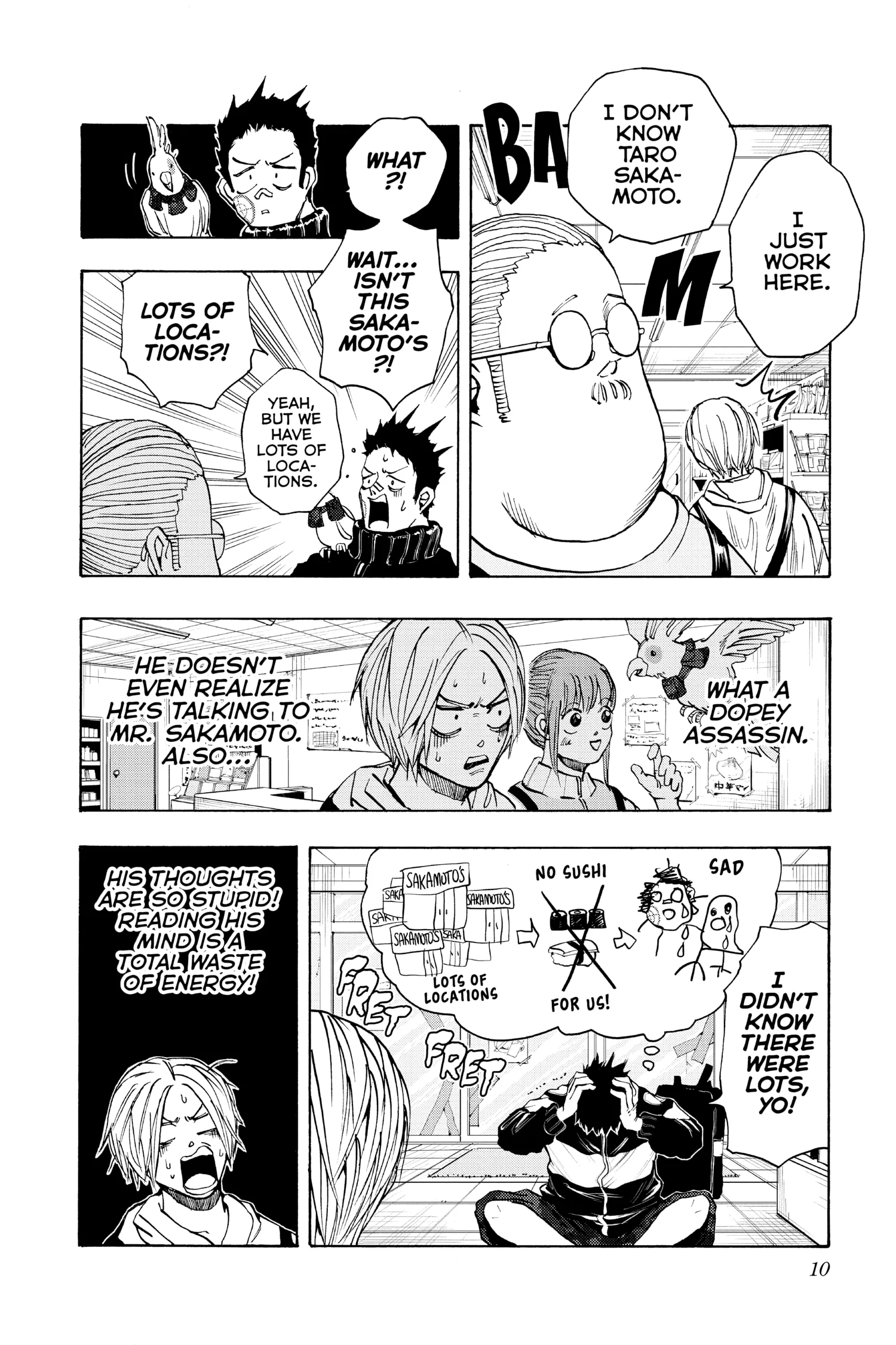 Sakamoto Days Manga Online, chapter Vol 3, page 10