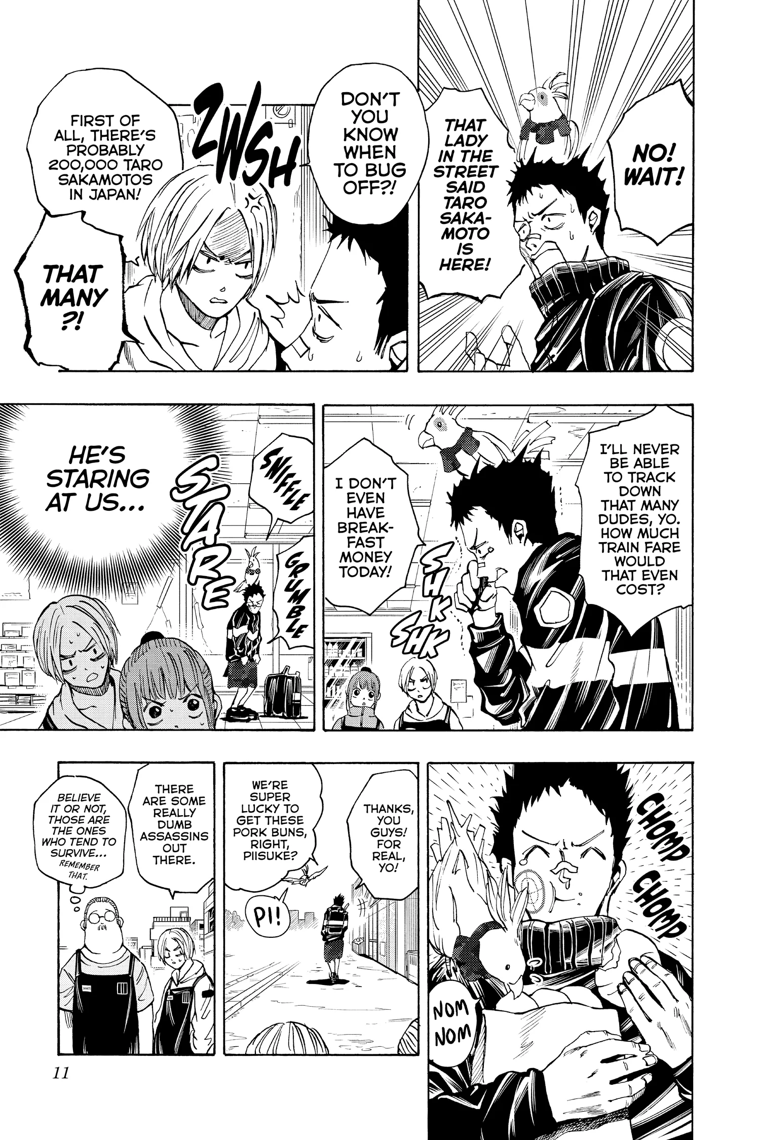 Sakamoto Days Manga Online, chapter Vol 3, page 11