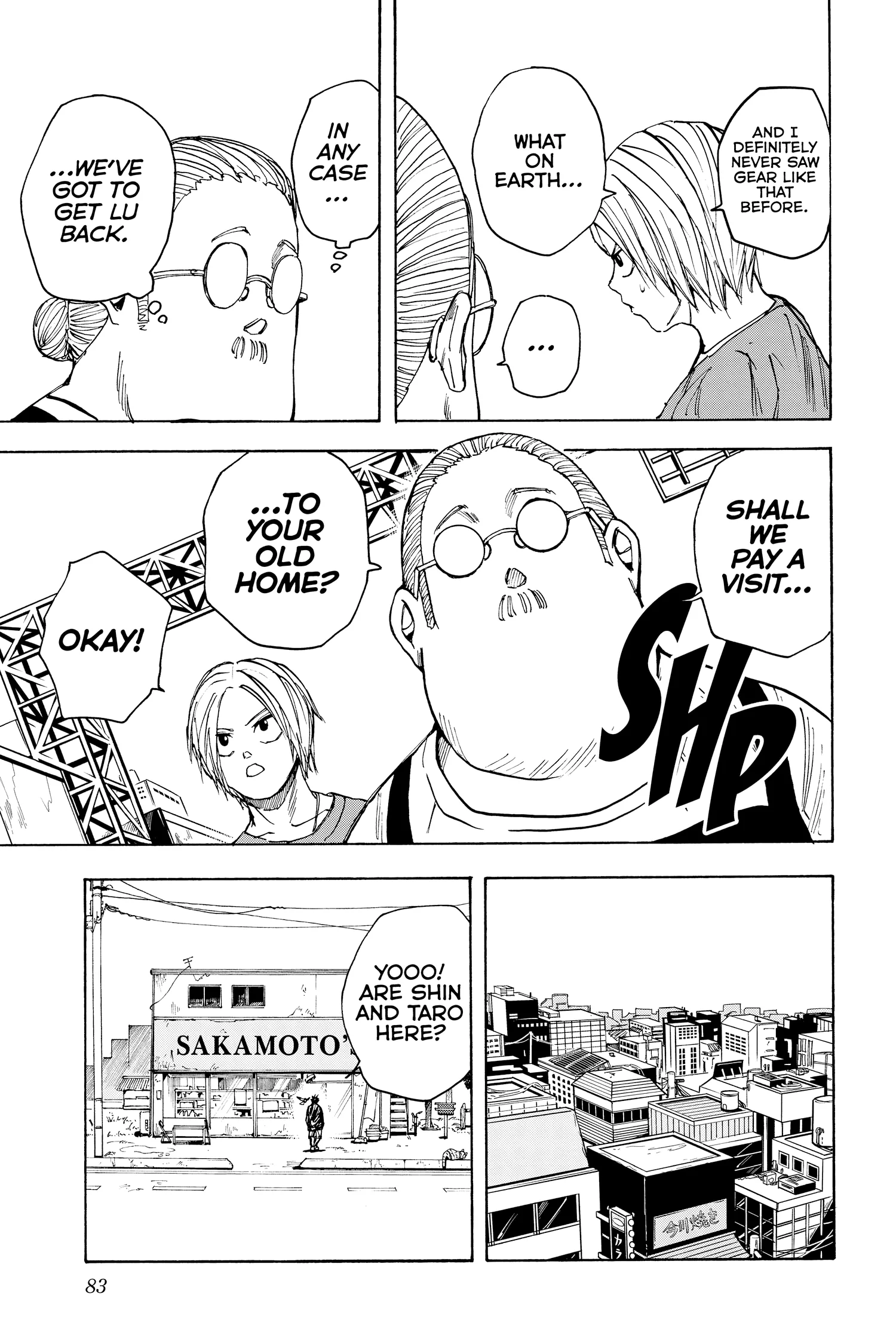 Sakamoto Days Manga Online, chapter Vol 3, page 80