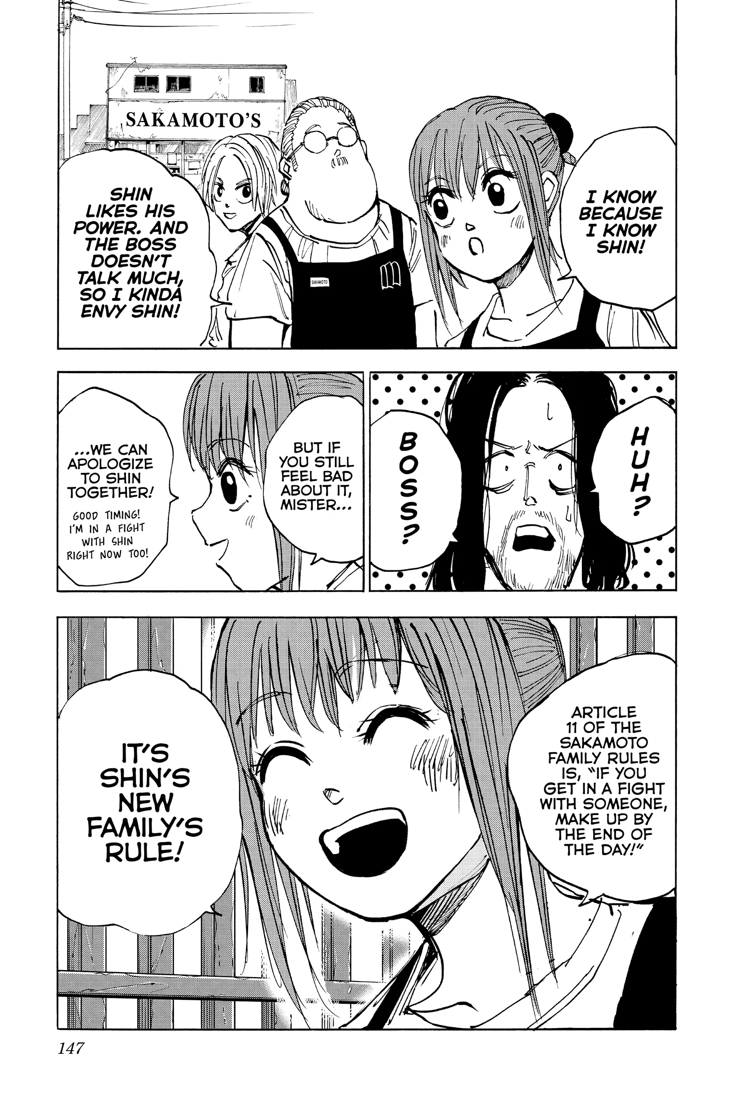 Sakamoto Days Manga Online, chapter Vol 3, page 141