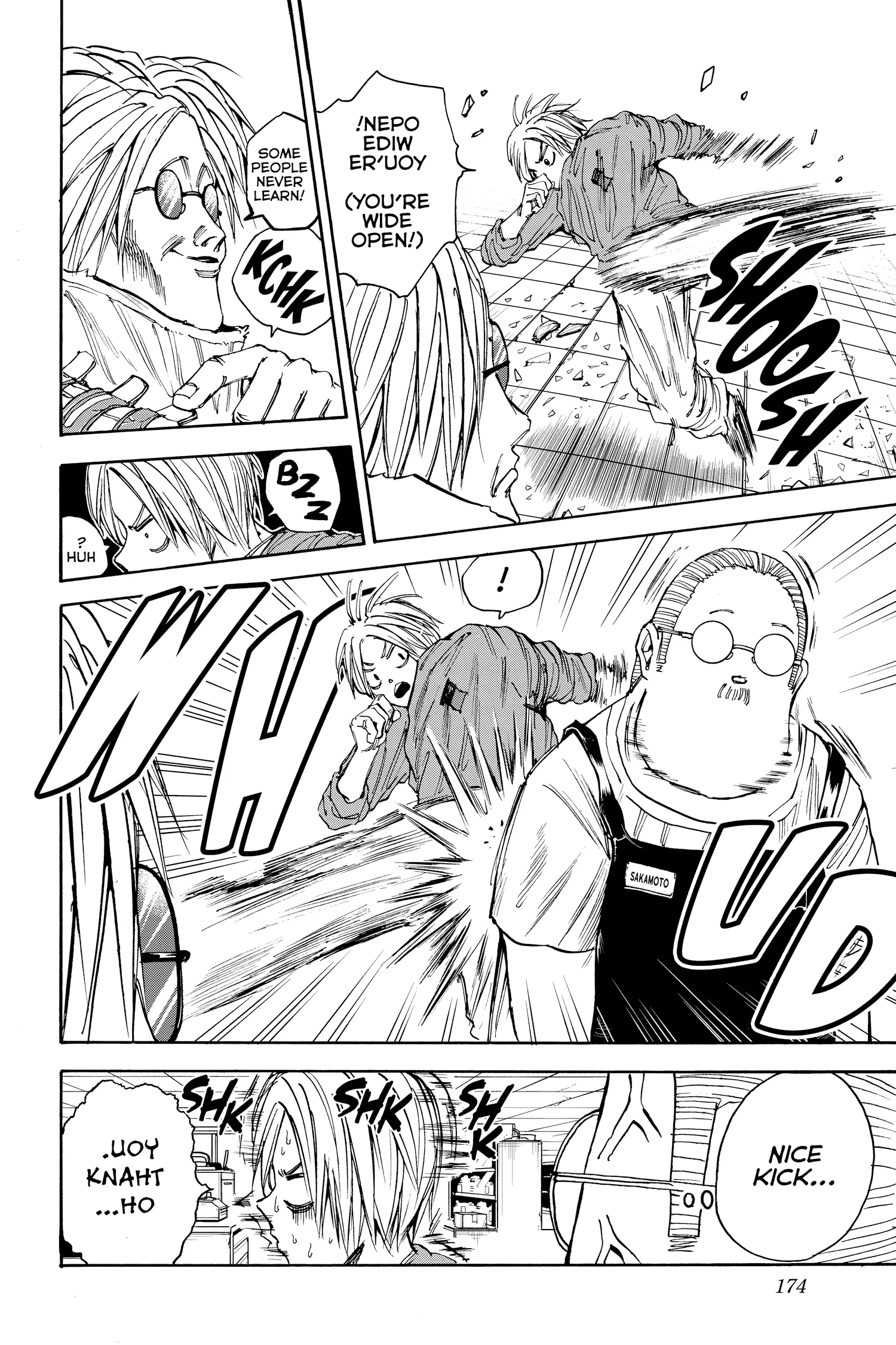 Sakamoto Days Manga Online, chapter Vol 3, page 166