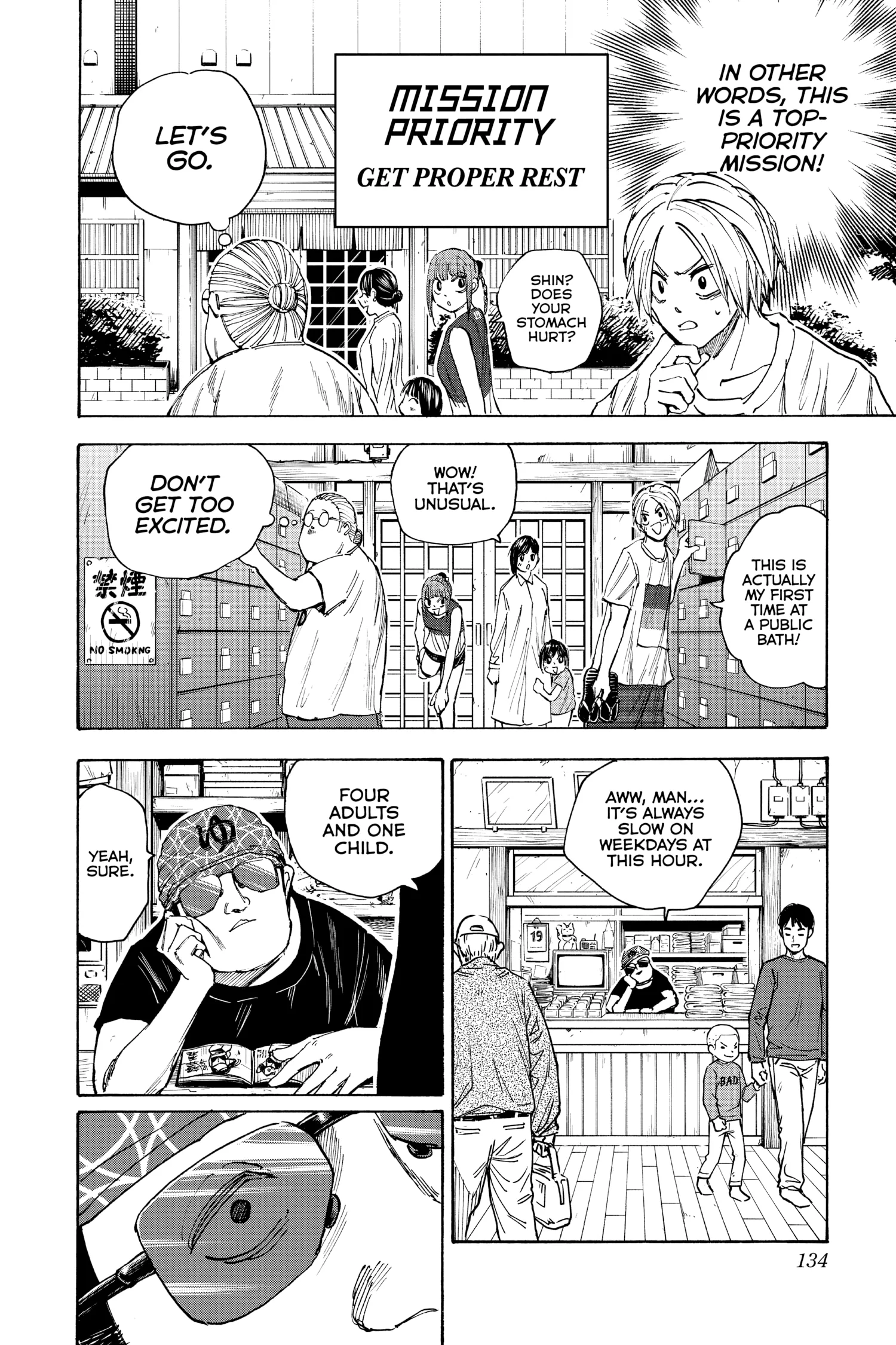 Sakamoto Days Manga Online, chapter Vol 4, page 126