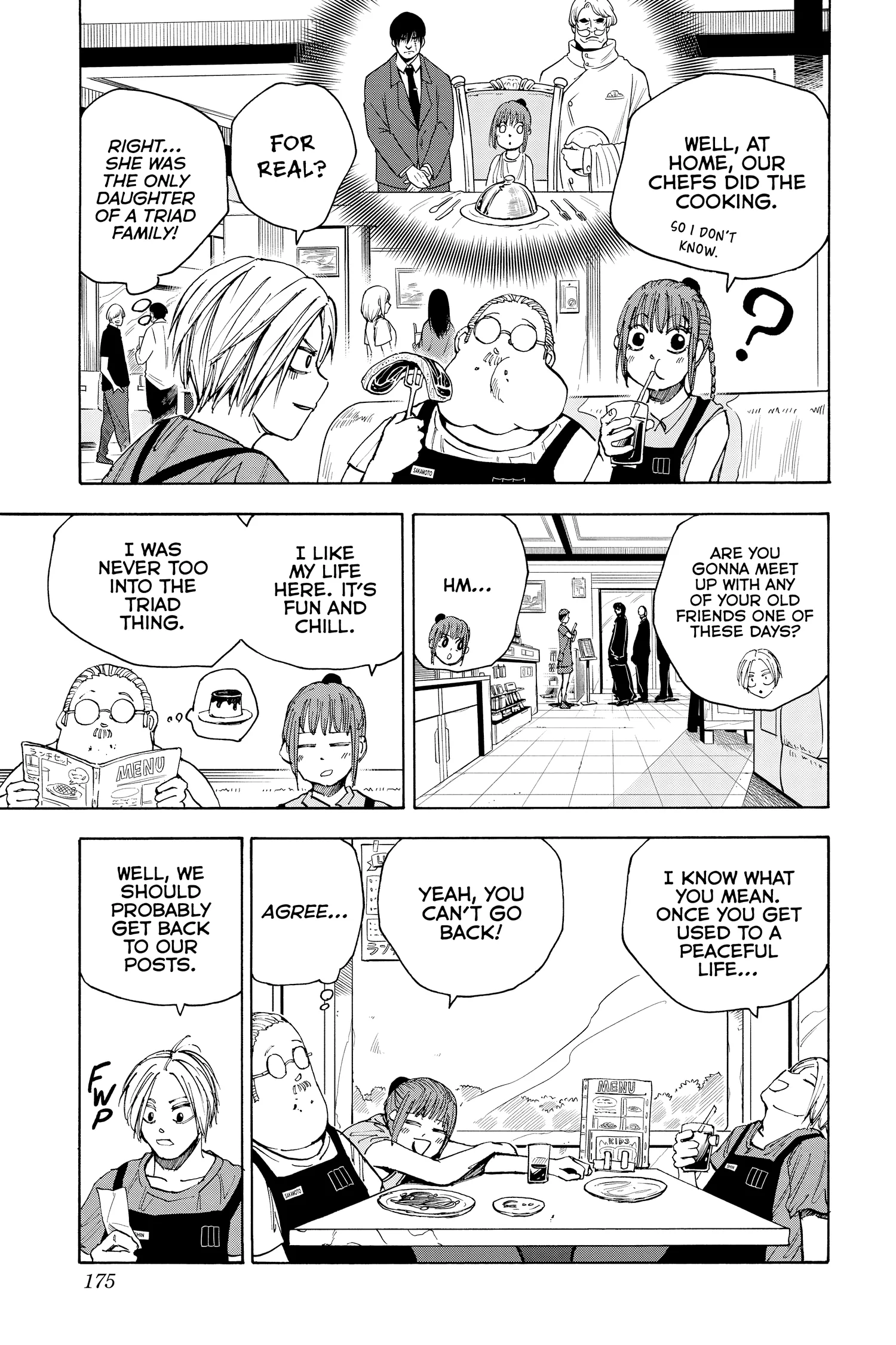 Sakamoto Days Manga Online, chapter Vol 4, page 166
