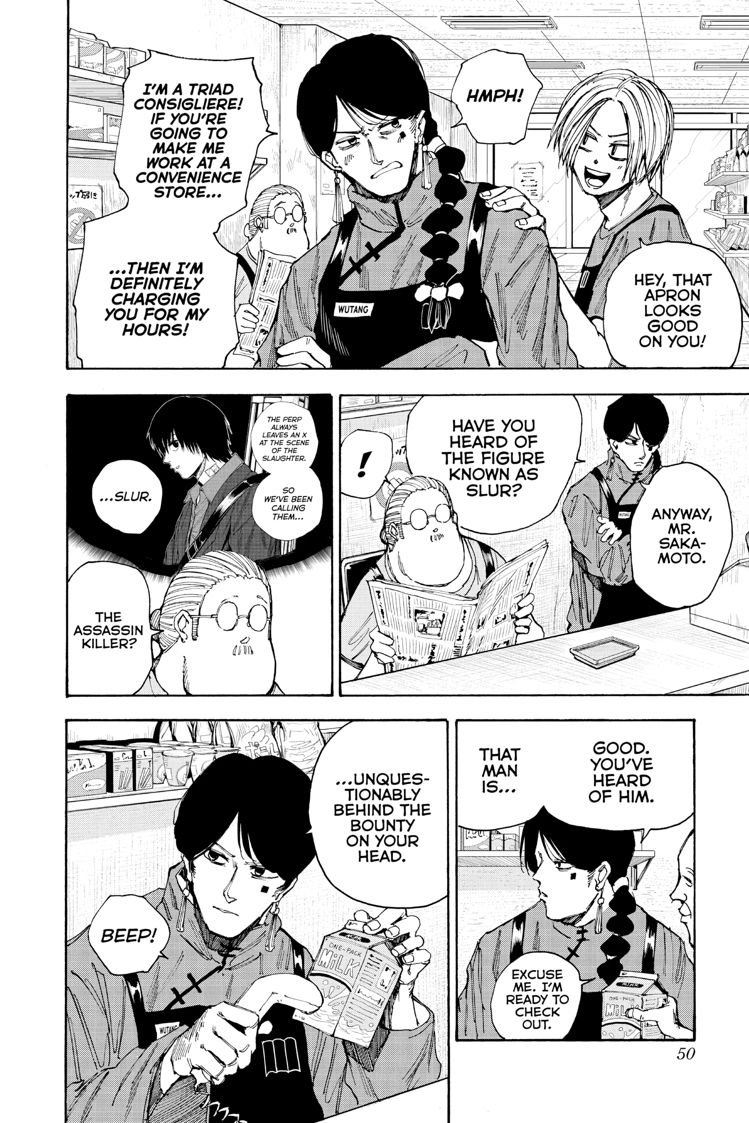 Sakamoto Days Manga Online, chapter Vol 5, page 50
