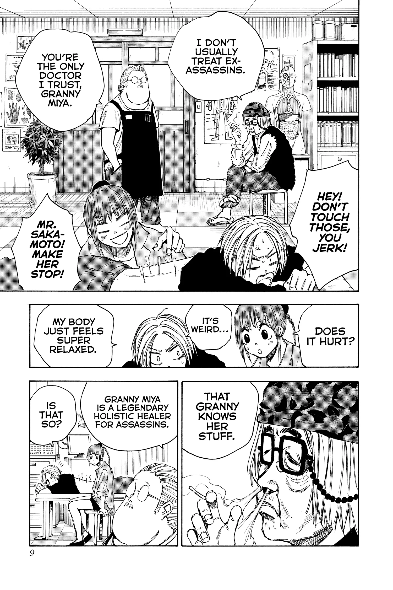 Sakamoto Days Manga Online, chapter Vol 6, page 9