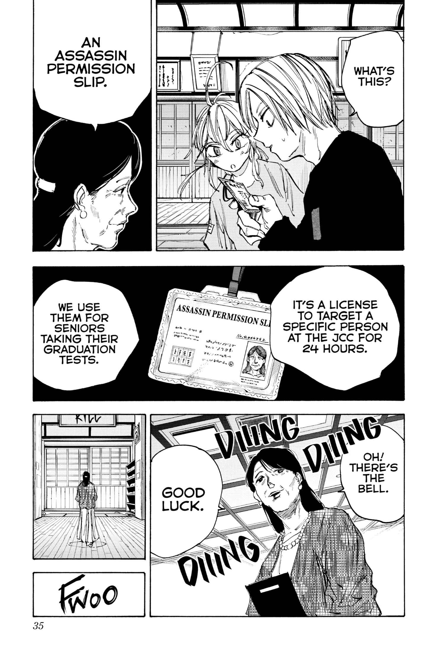 Sakamoto Days Manga Online, chapter Vol 10, page 35