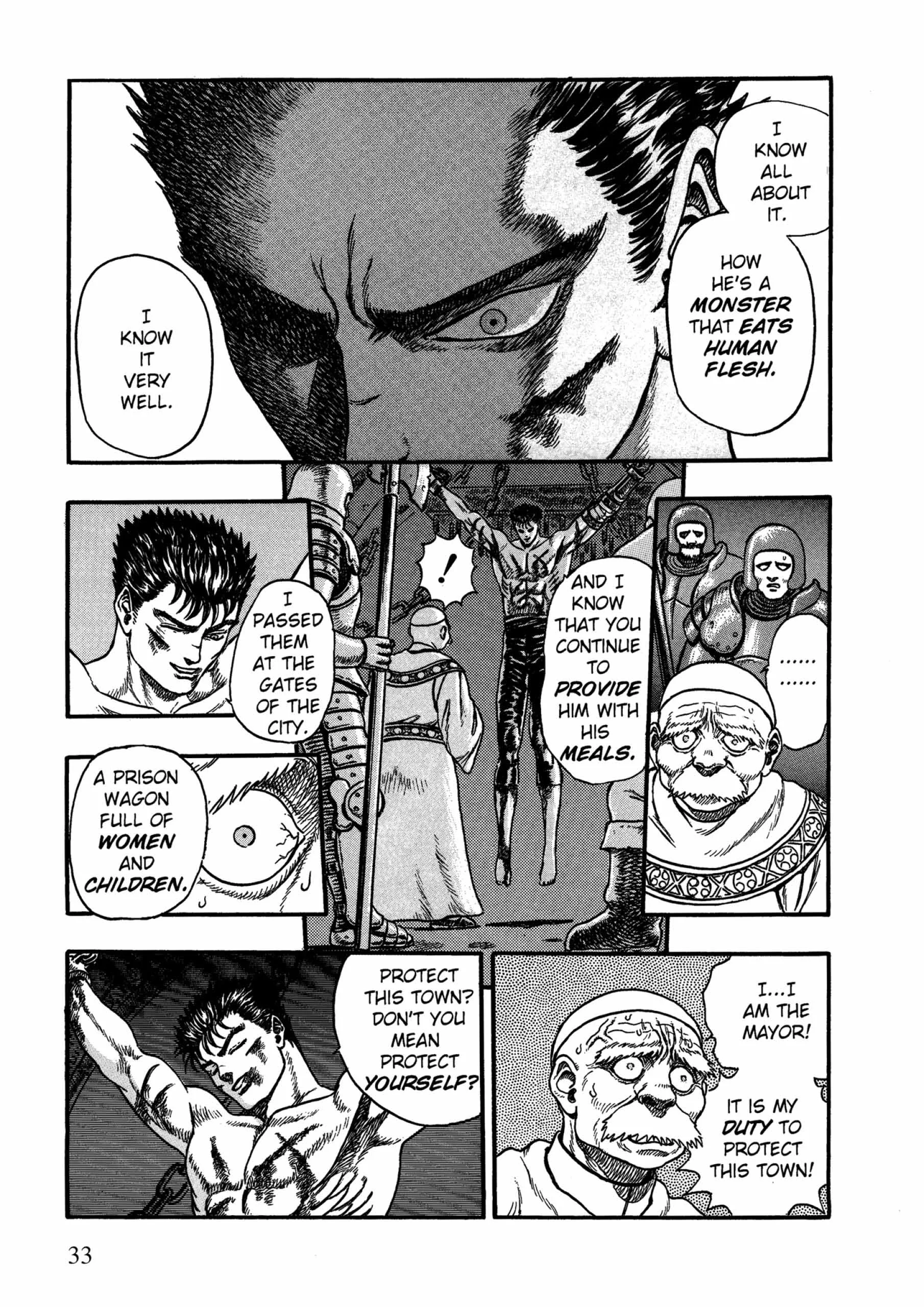 Berserk Manga, chapter Vol 1, page 33
