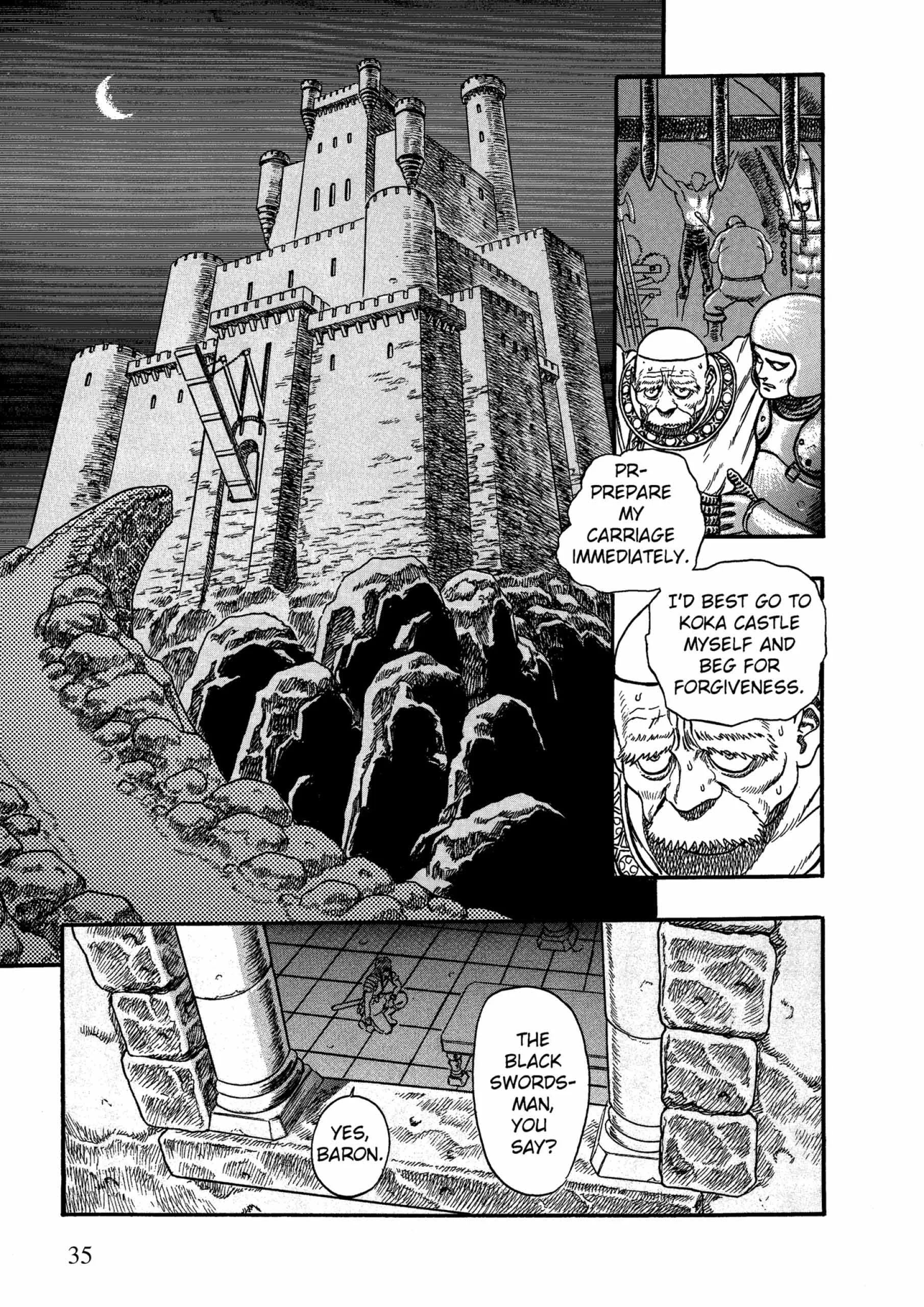 Berserk Manga, chapter Vol 1, page 35