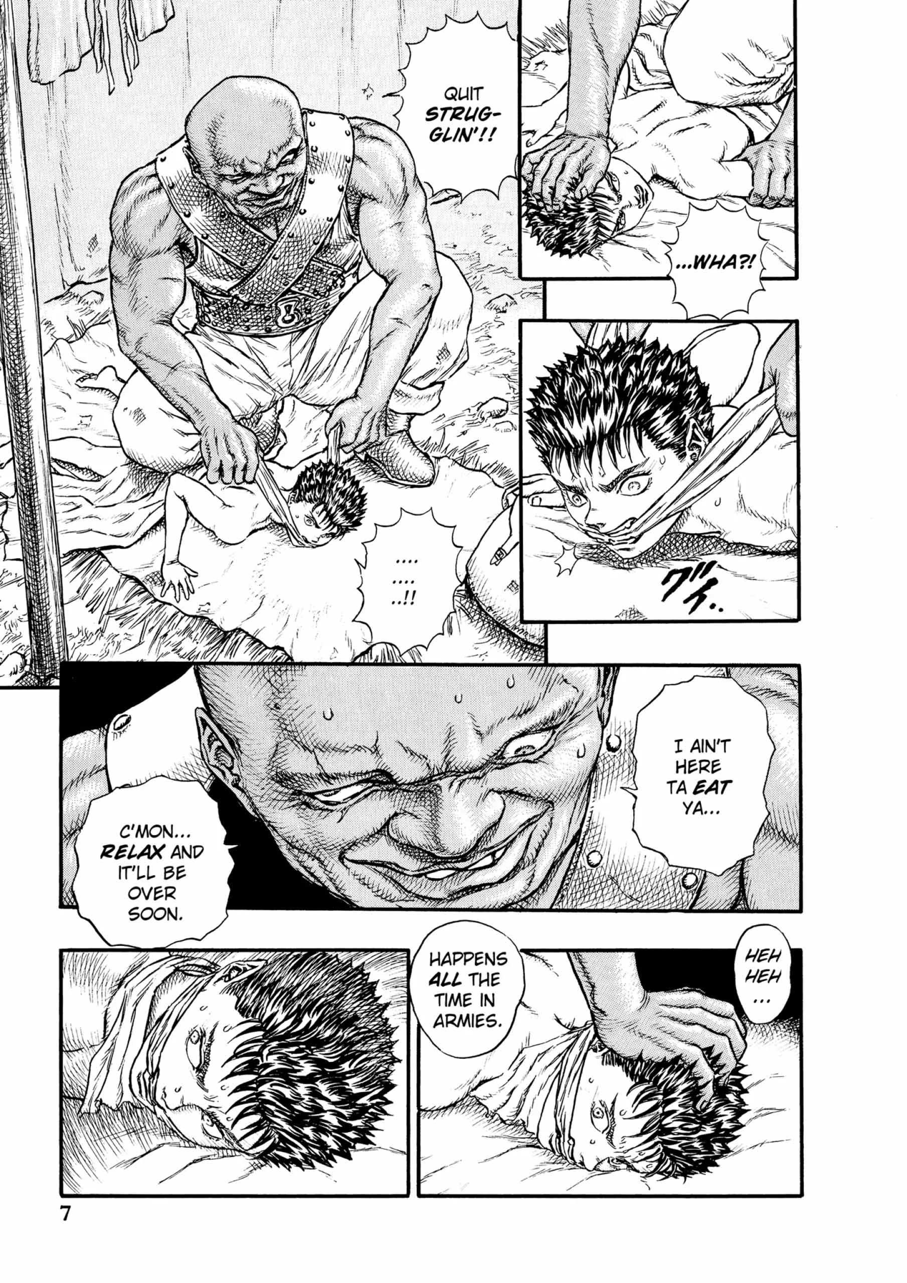 Berserk Manga, chapter Vol 4, page 9