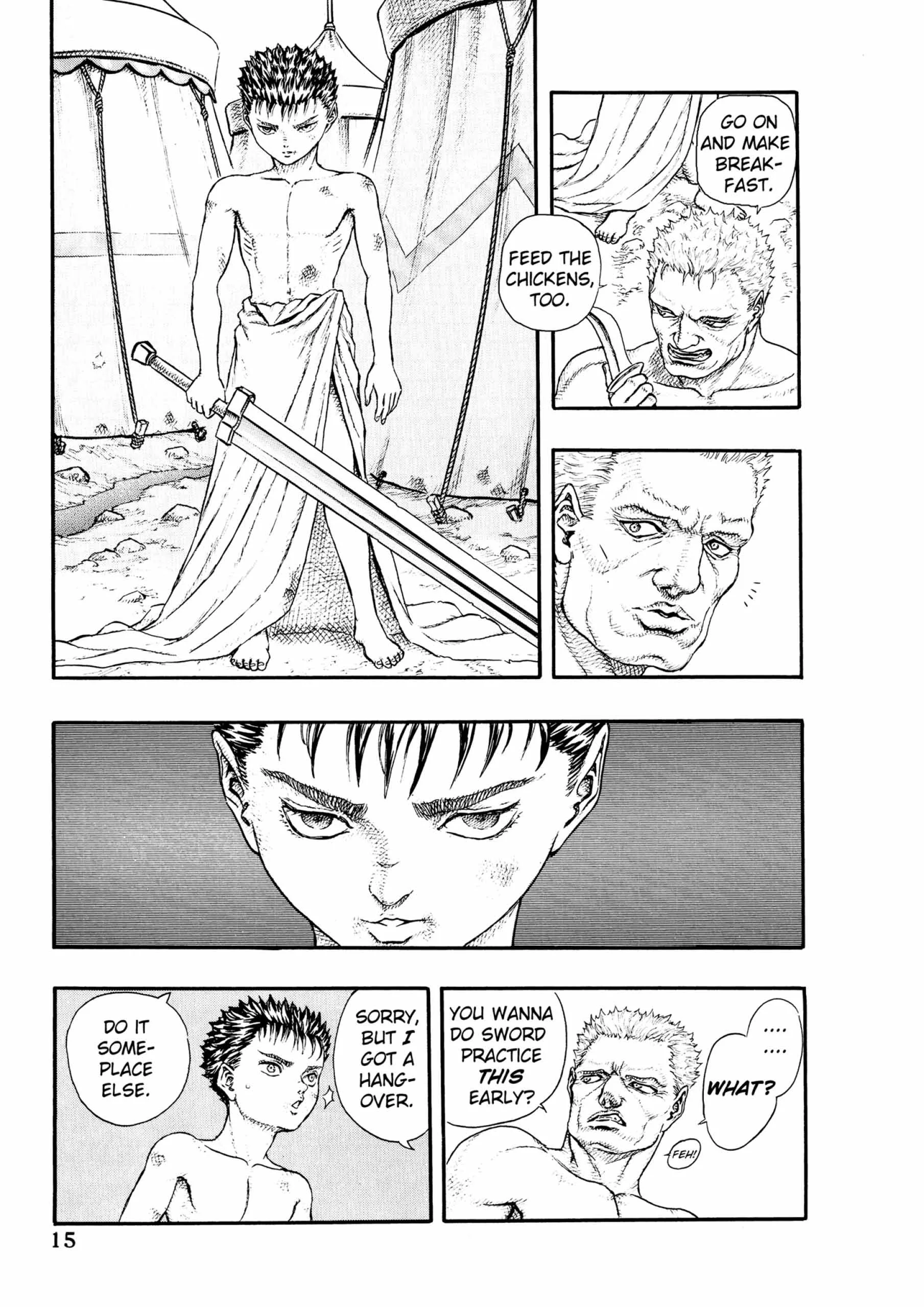 Berserk Manga, chapter Vol 4, page 17