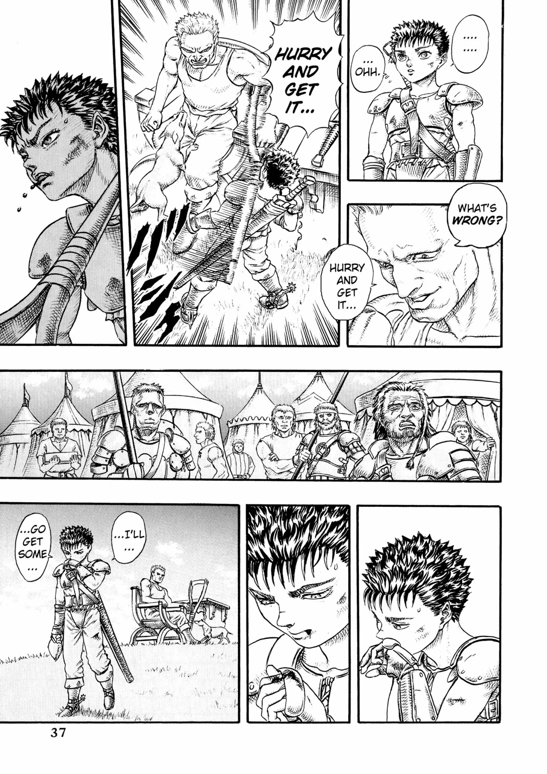 Berserk Manga, chapter Vol 4, page 38