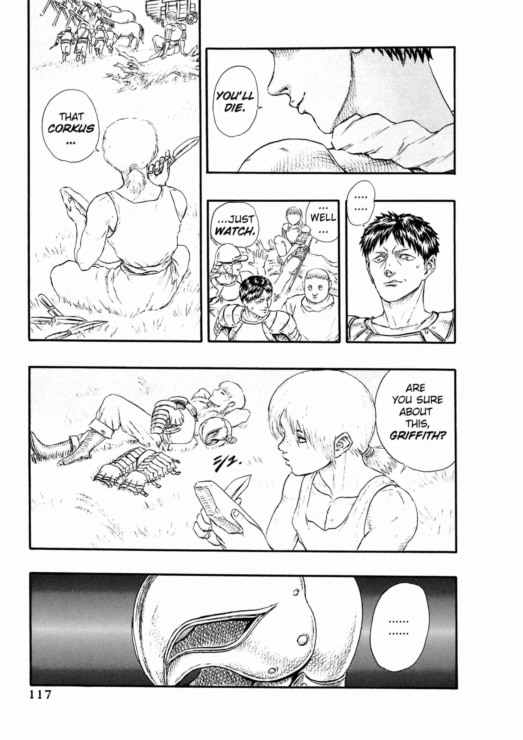 Berserk Manga, chapter Vol 4, page 116